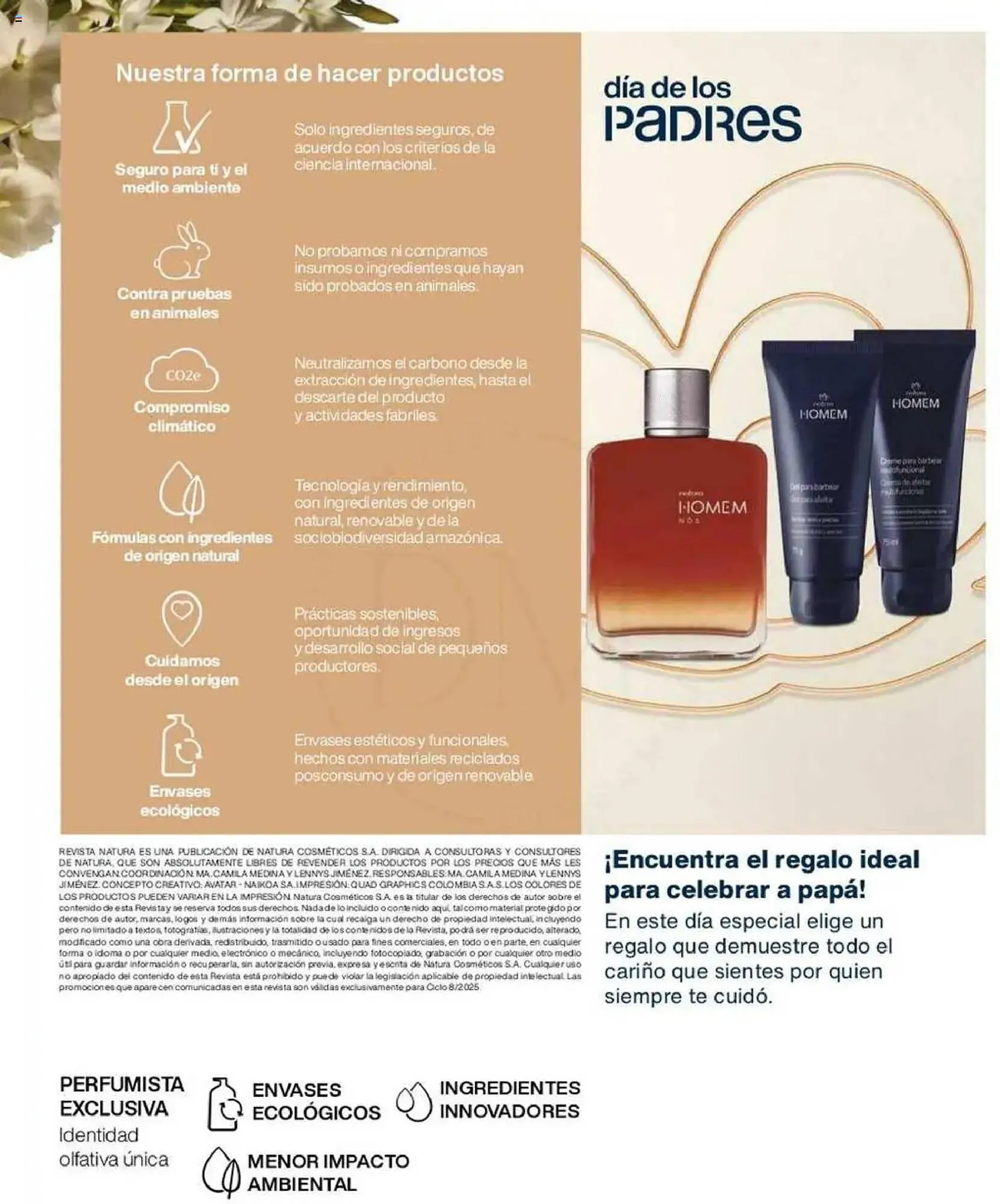 Catalogo de Catálogo Natura 19 de mayo al 30 de junio 2025 - Pag 302
