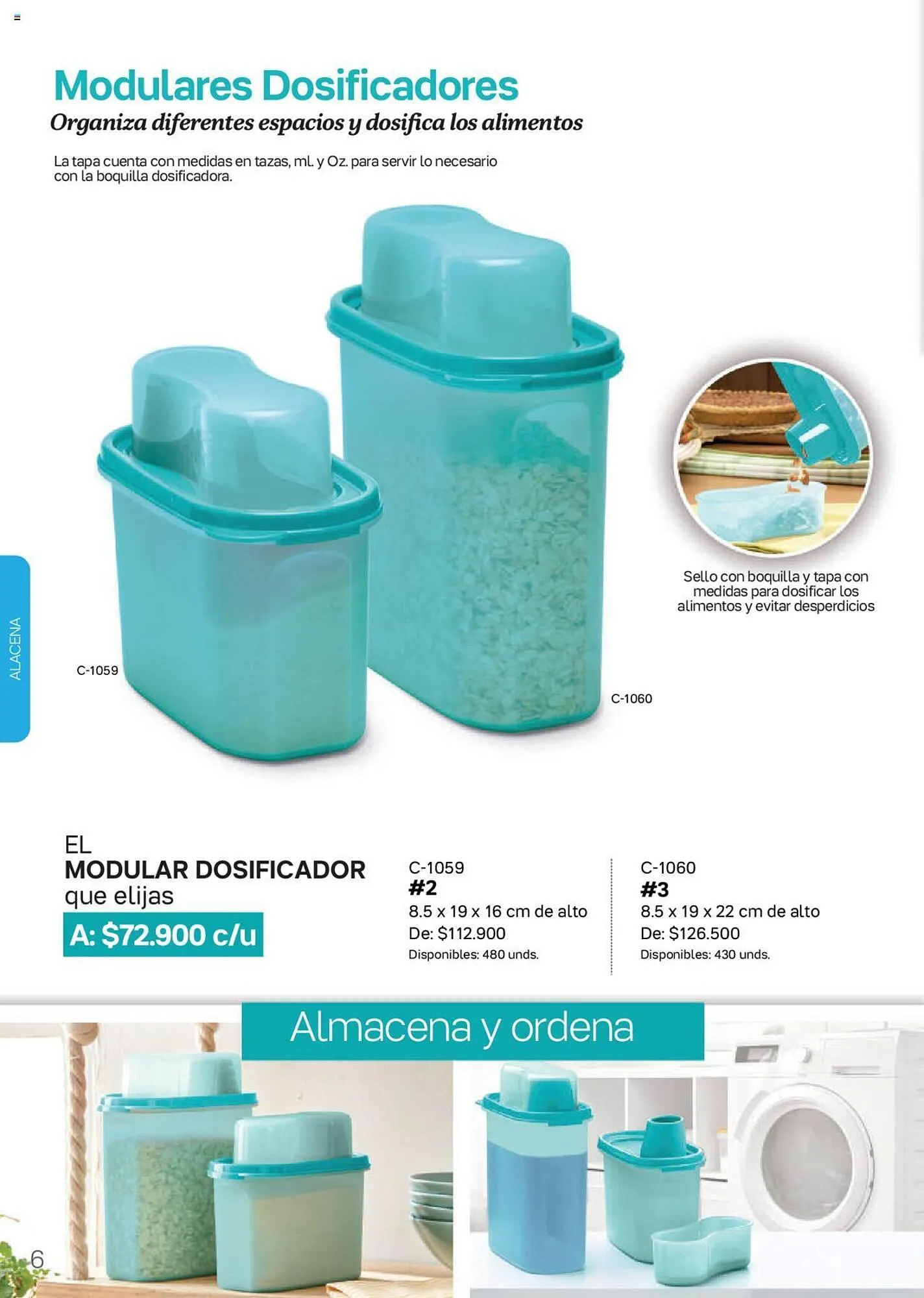 Catalogo de Catálogo Tupperware 6 de octubre al 2 de noviembre 2023 - Pag 6