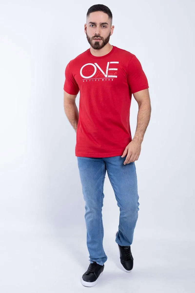 Camiseta cuello redondo