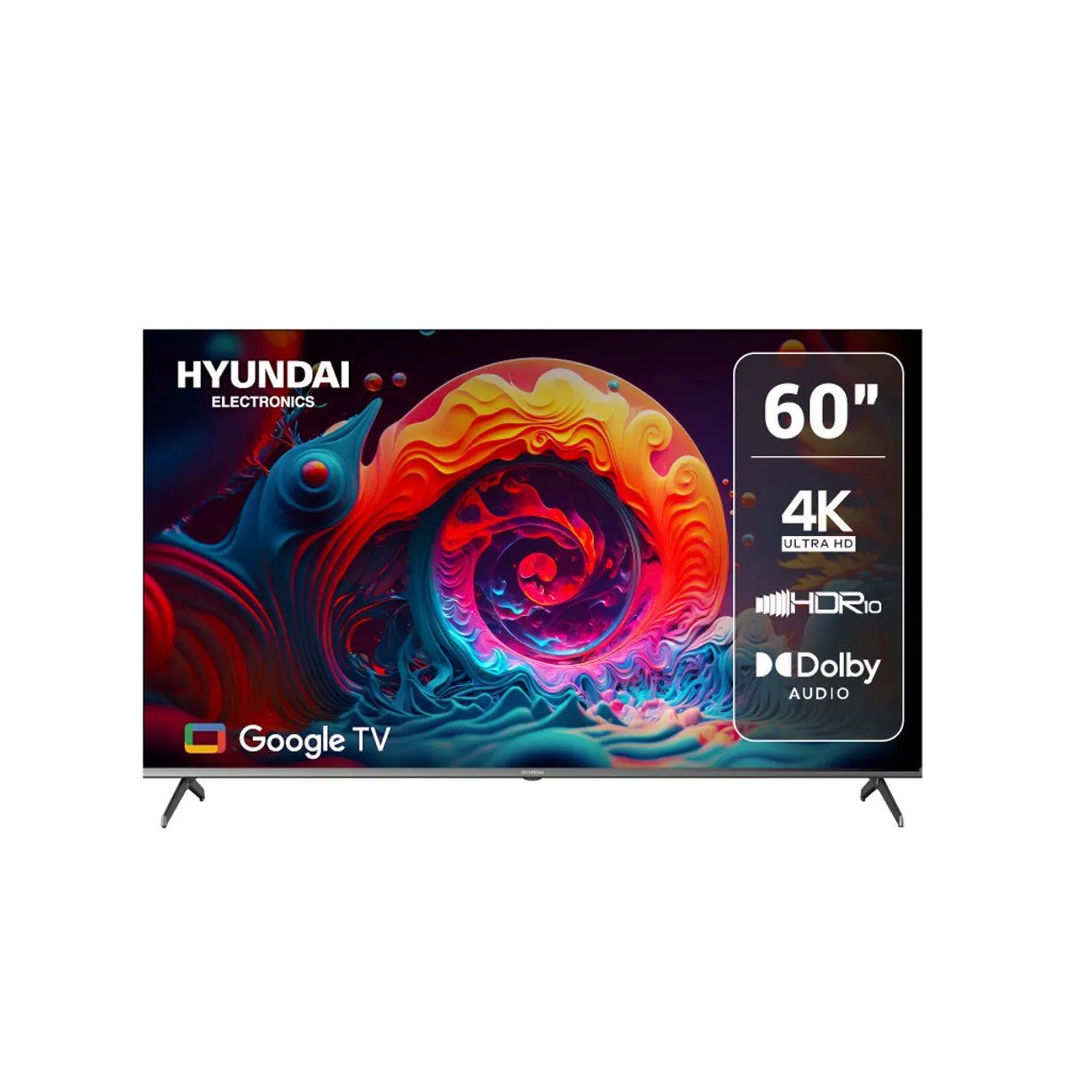 Smart tv uhd 4k 60" hyundai hyled6004g