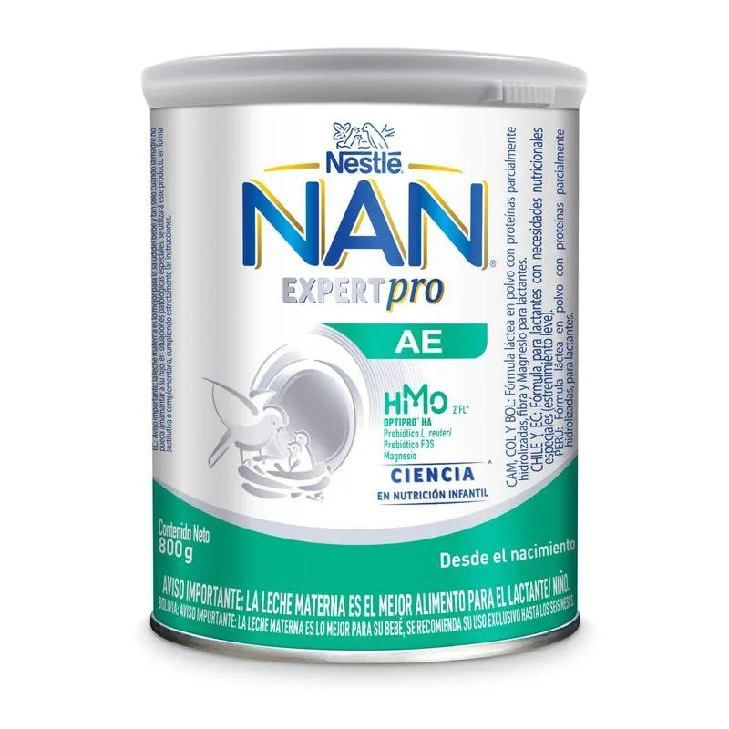 Formula Infantil Nan Ae Lata X 800 Gr