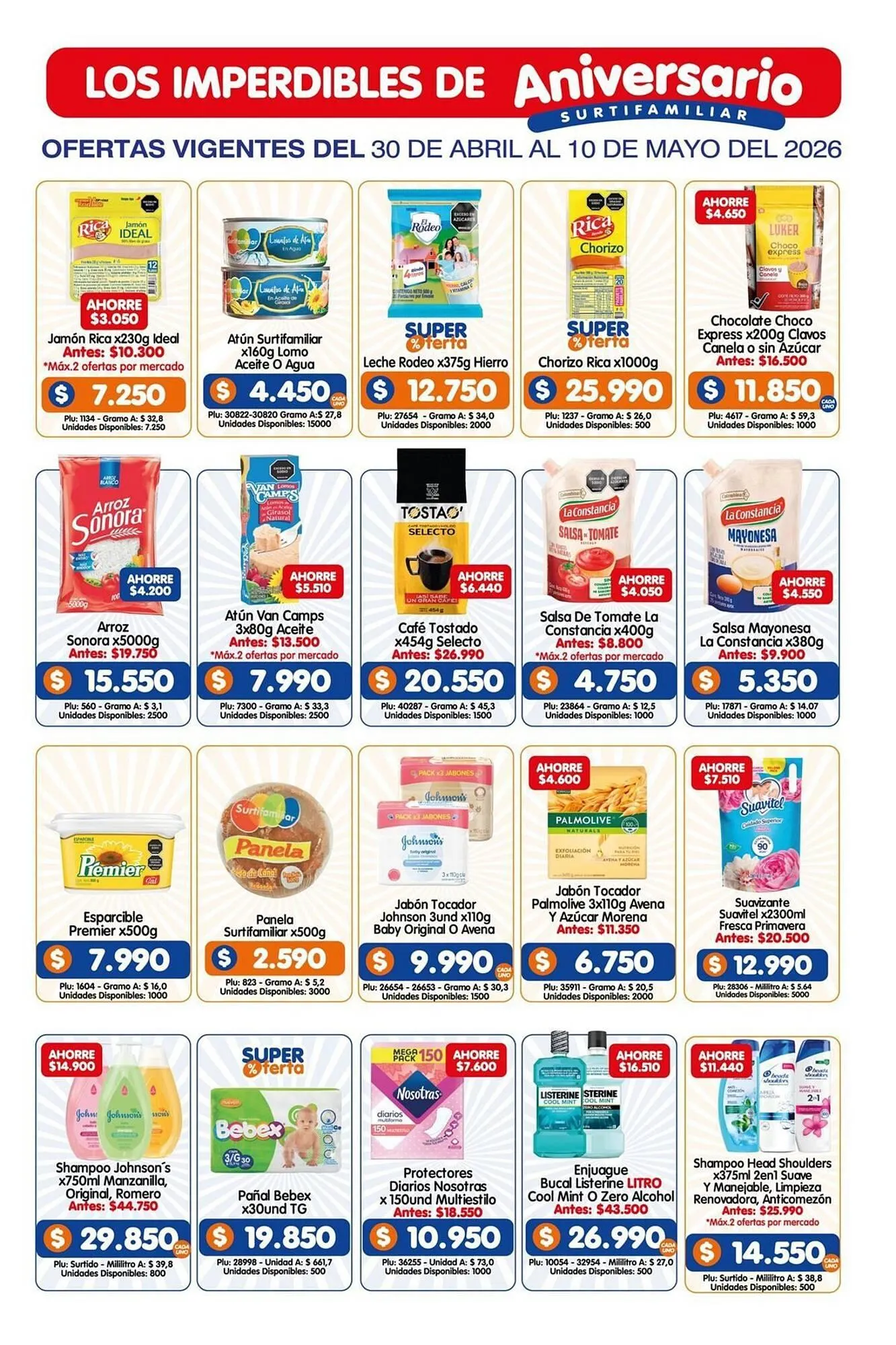 Catalogo de Catálogo Surtifamiliar 30 de abril al 10 de mayo 2026 - Pag 3