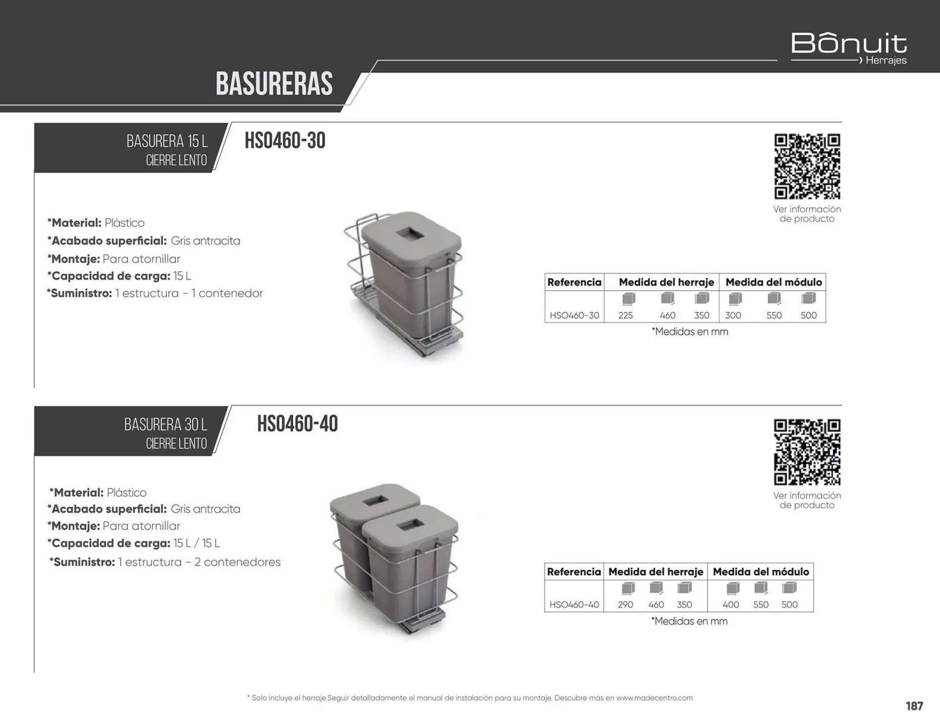 Catalogo de Catálogo Madecentro 8 de abril al 30 de abril 2025 - Pag 185
