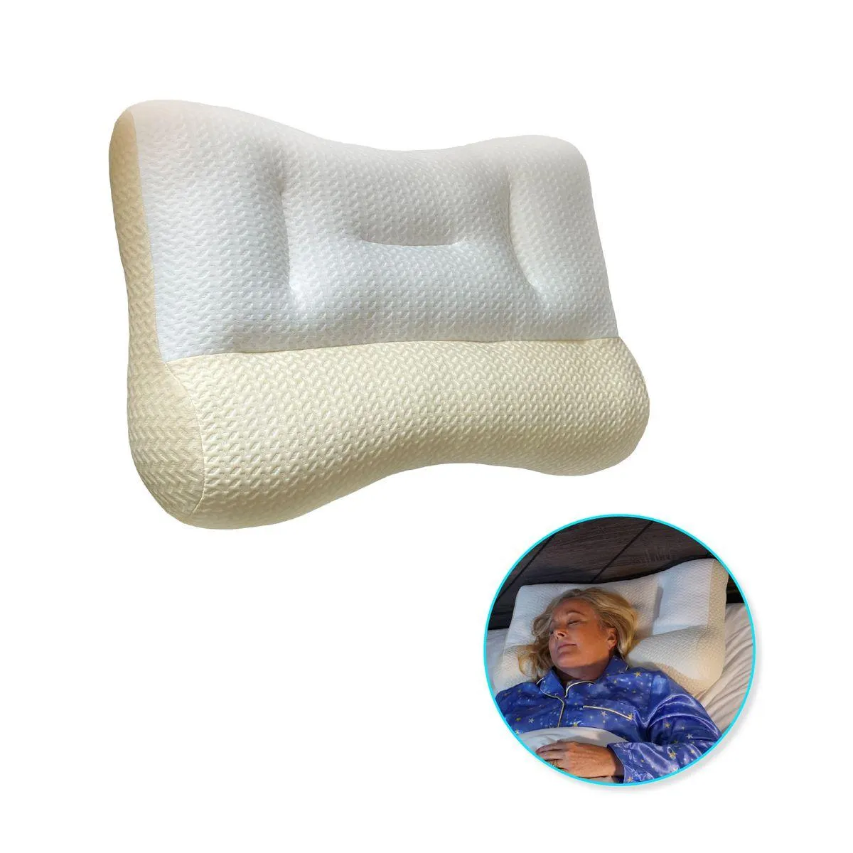 Almohada ergonómica cervical - Ergo pillow Tvnovedadestv