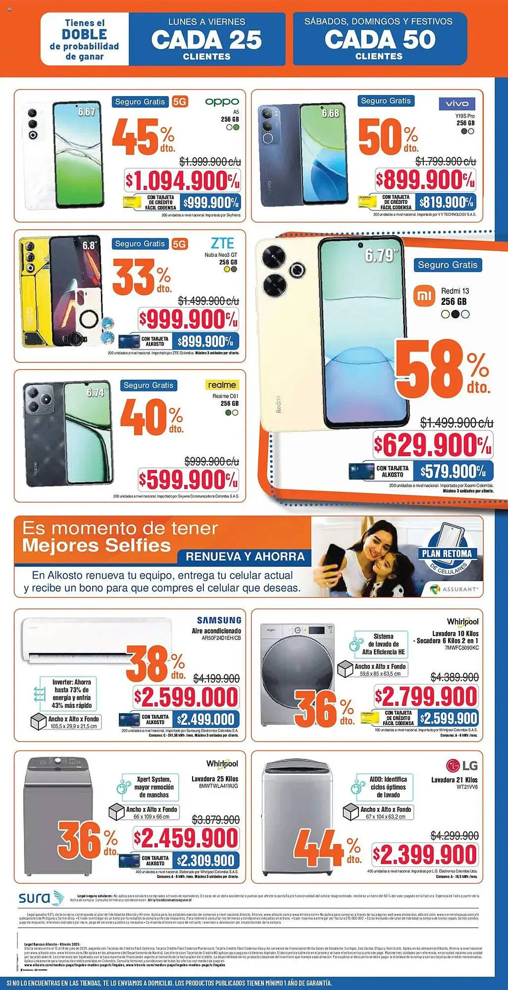 Catalogo de Catálogo Alkosto 12 de julio al 19 de julio 2025 - Pag 7