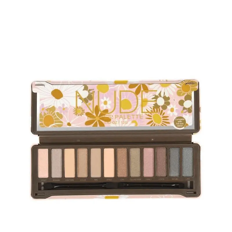 Paleta de sombras Bys Nude Floral 12g