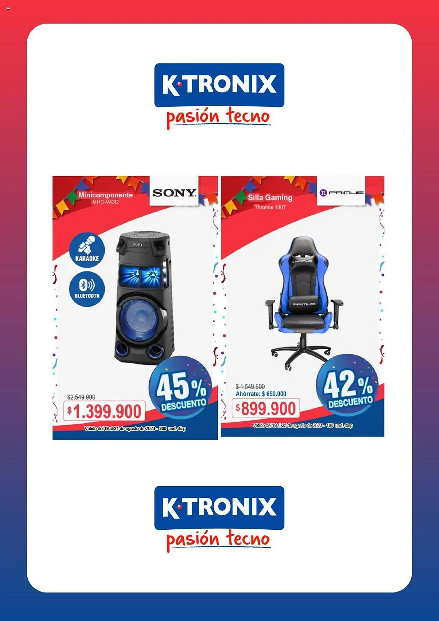Catalogo de Catálogo Ktronix 19 de agosto al 25 de agosto 2023 - Pag 3