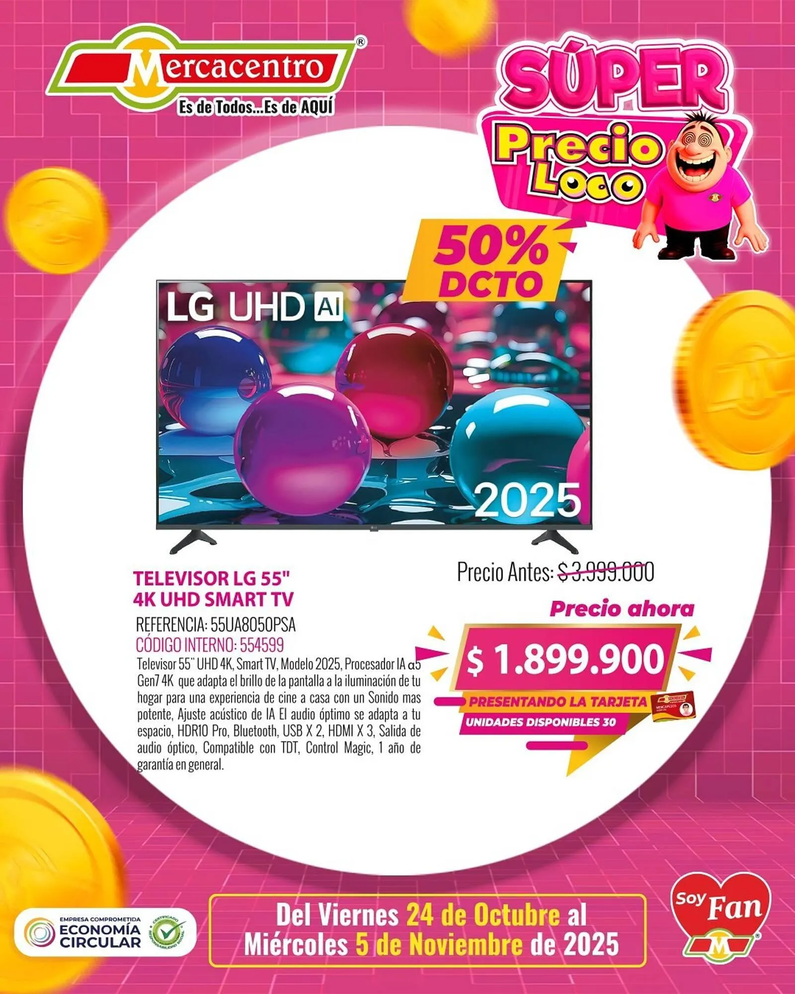 Catalogo de Catálogo MercaCentro 24 de octubre al 5 de noviembre 2025 - Pag 3