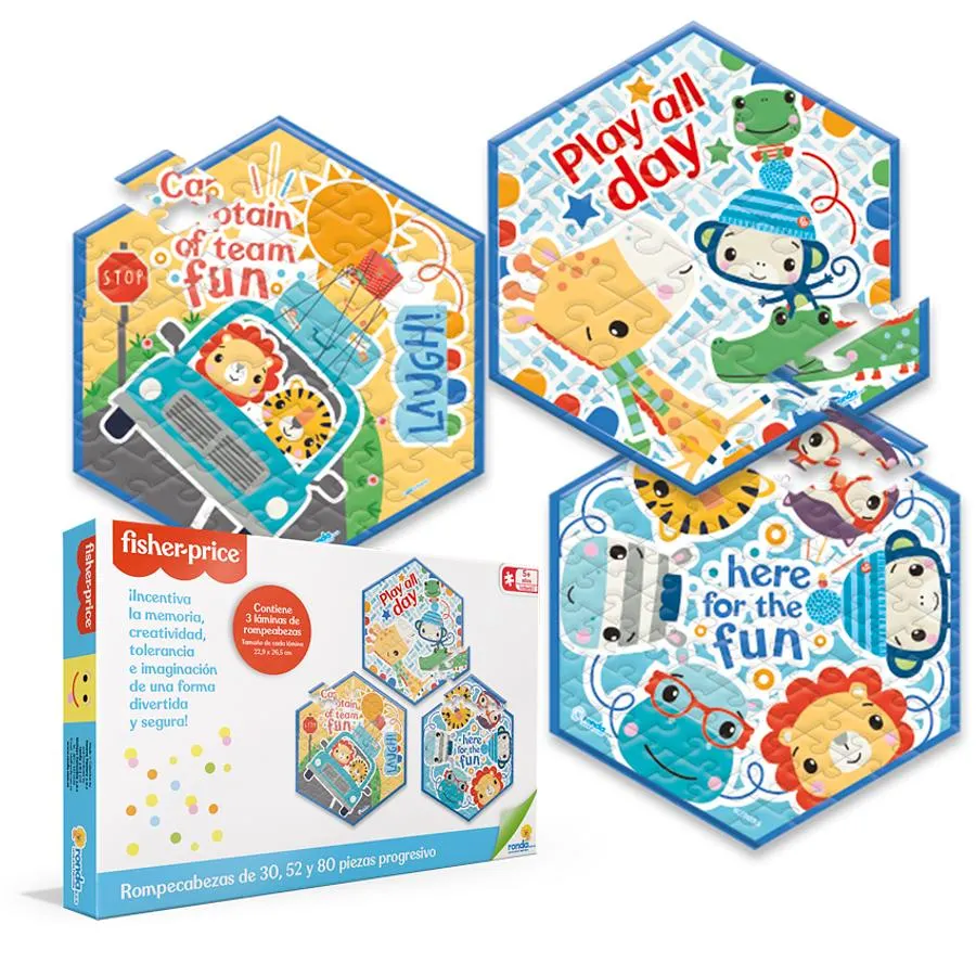 Rompecabezas Progresivo Fisher-Price