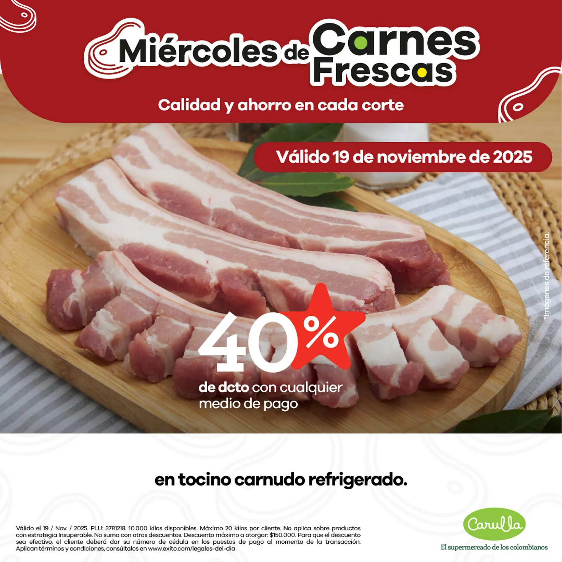 Catalogo de Catálogo Carulla 19 de noviembre al 19 de noviembre 2025 - Pag 1