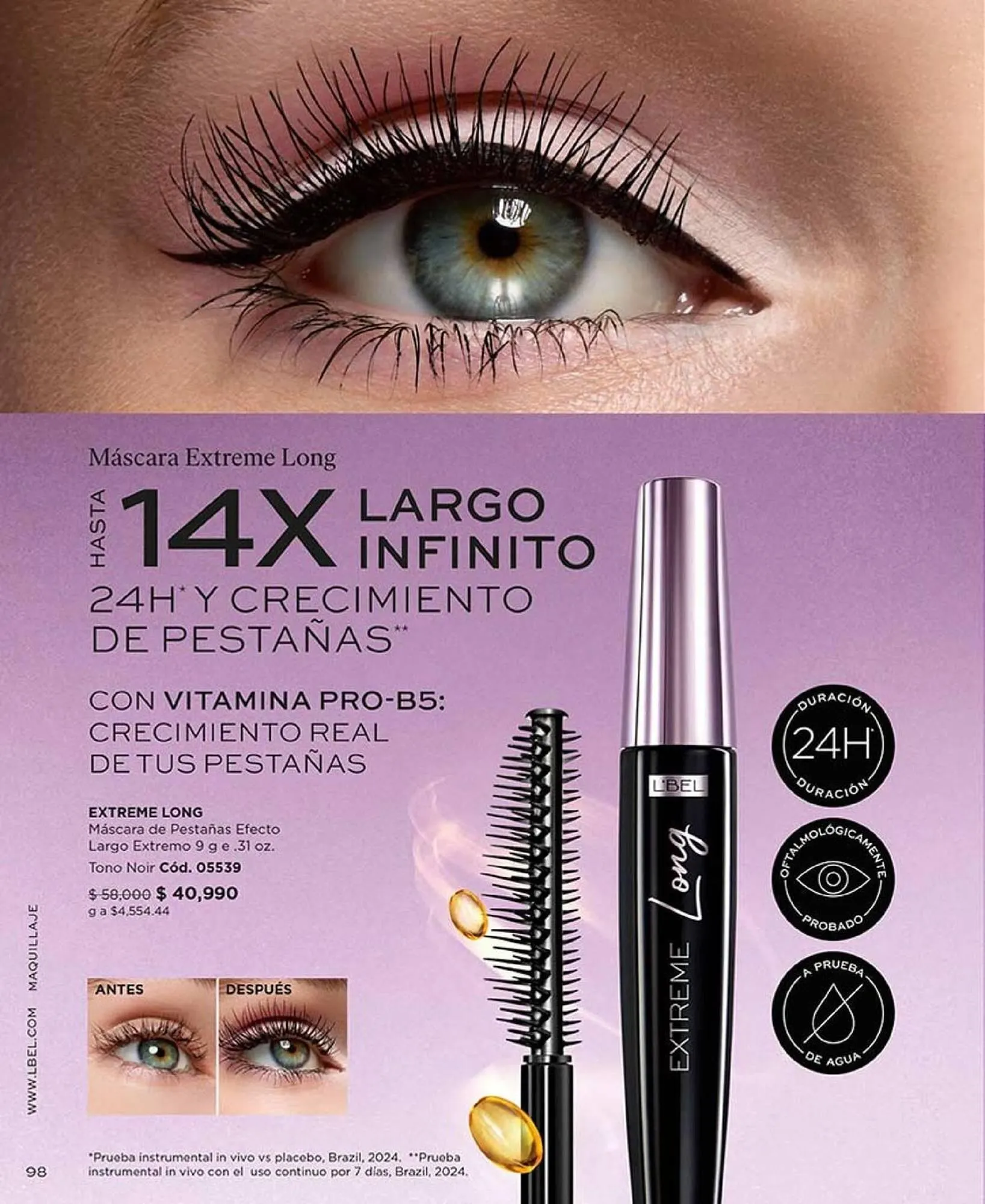 Catalogo de Catálogo L'bel 25 de marzo al 30 de abril 2025 - Pag 98