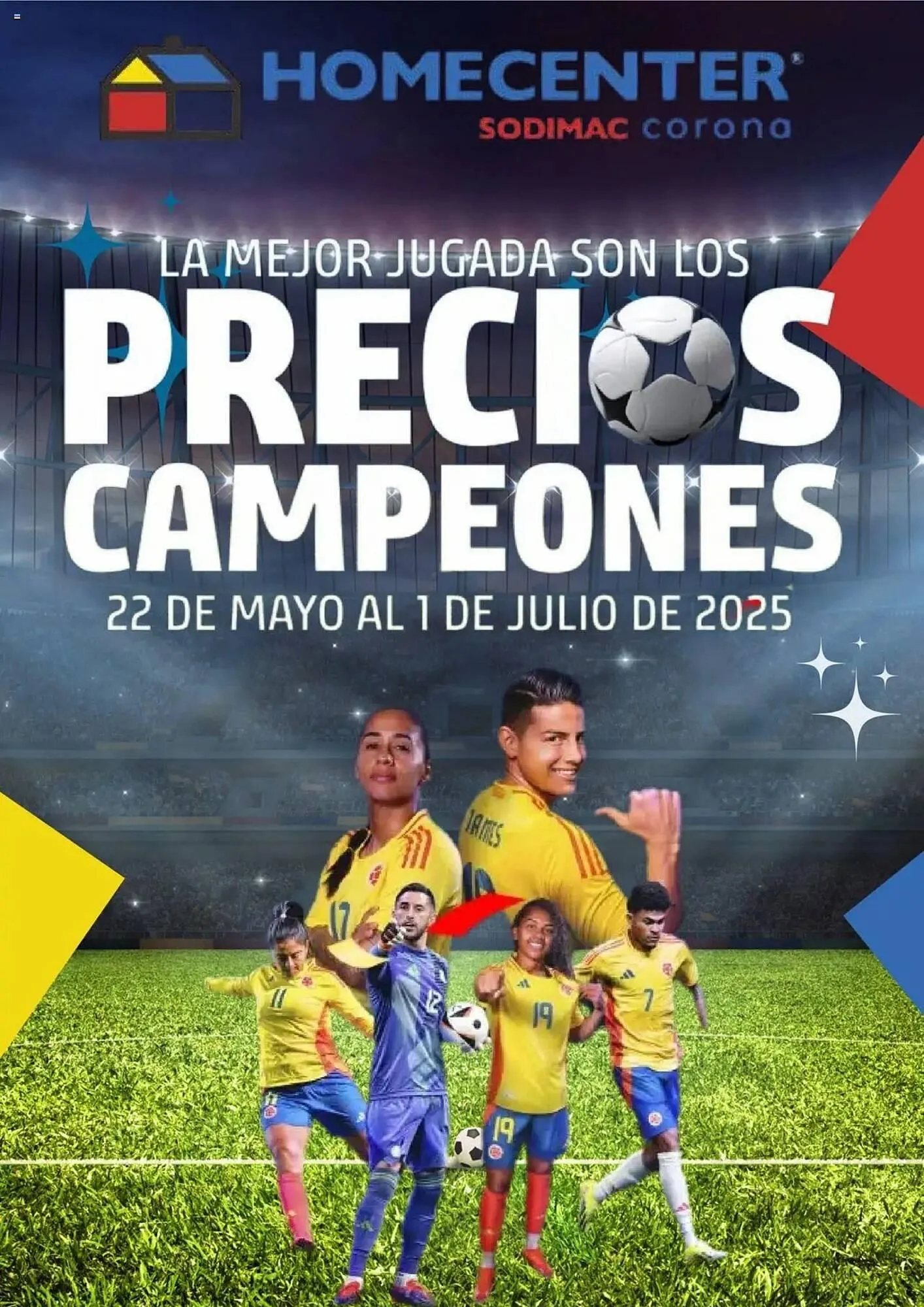 Catalogo de Catálogo Homecenter 22 de mayo al 1 de junio 2025 - Pag 1