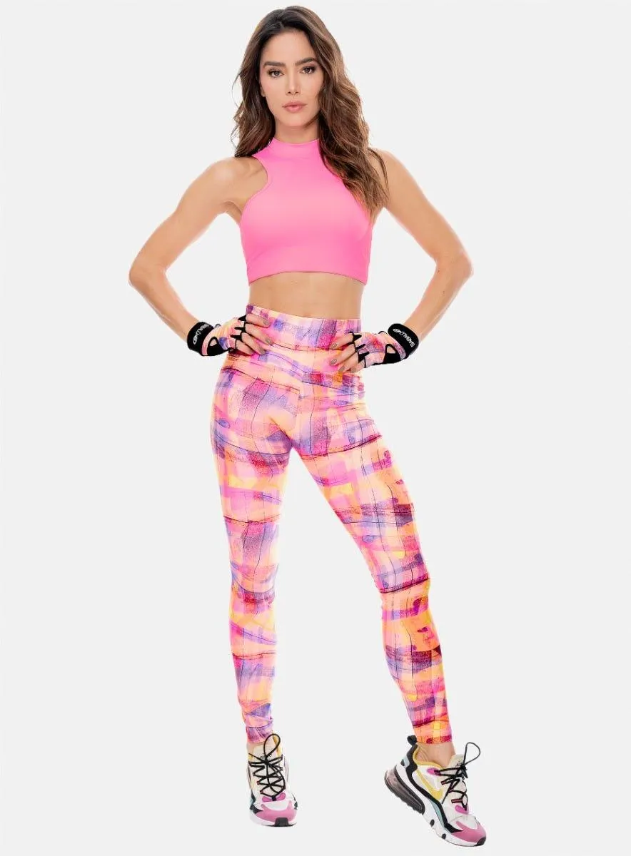 LEGGINS DEPORTIVO MUJER SUBLIMADO TALLA ÚNICA