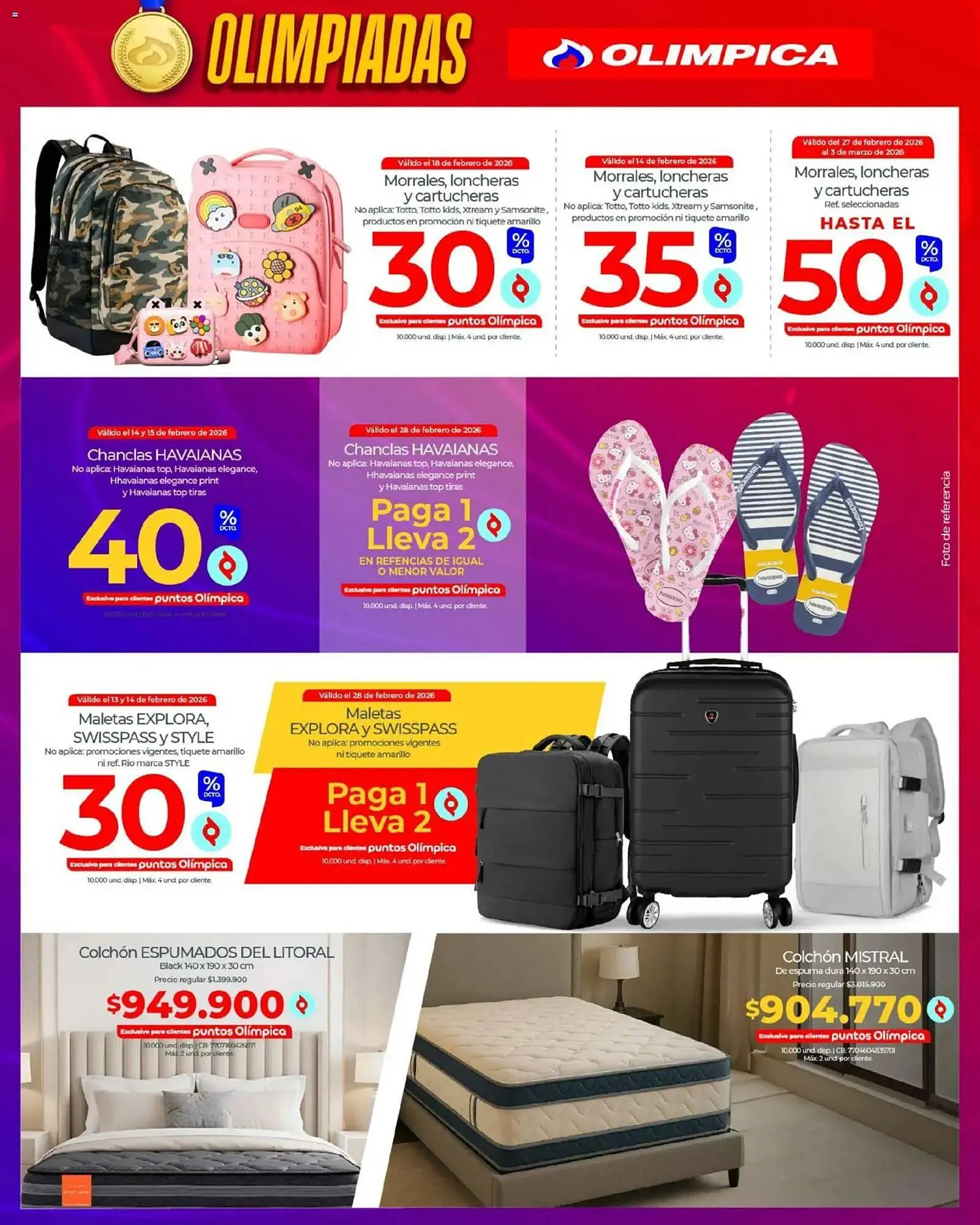 Catalogo de Catálogo Olímpica 13 de febrero al 4 de marzo 2026 - Pag 26