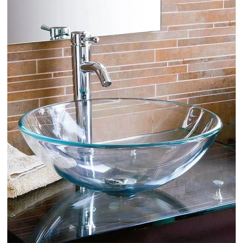 LAVAMANOS VESSEL CRISTAL TRANSP II