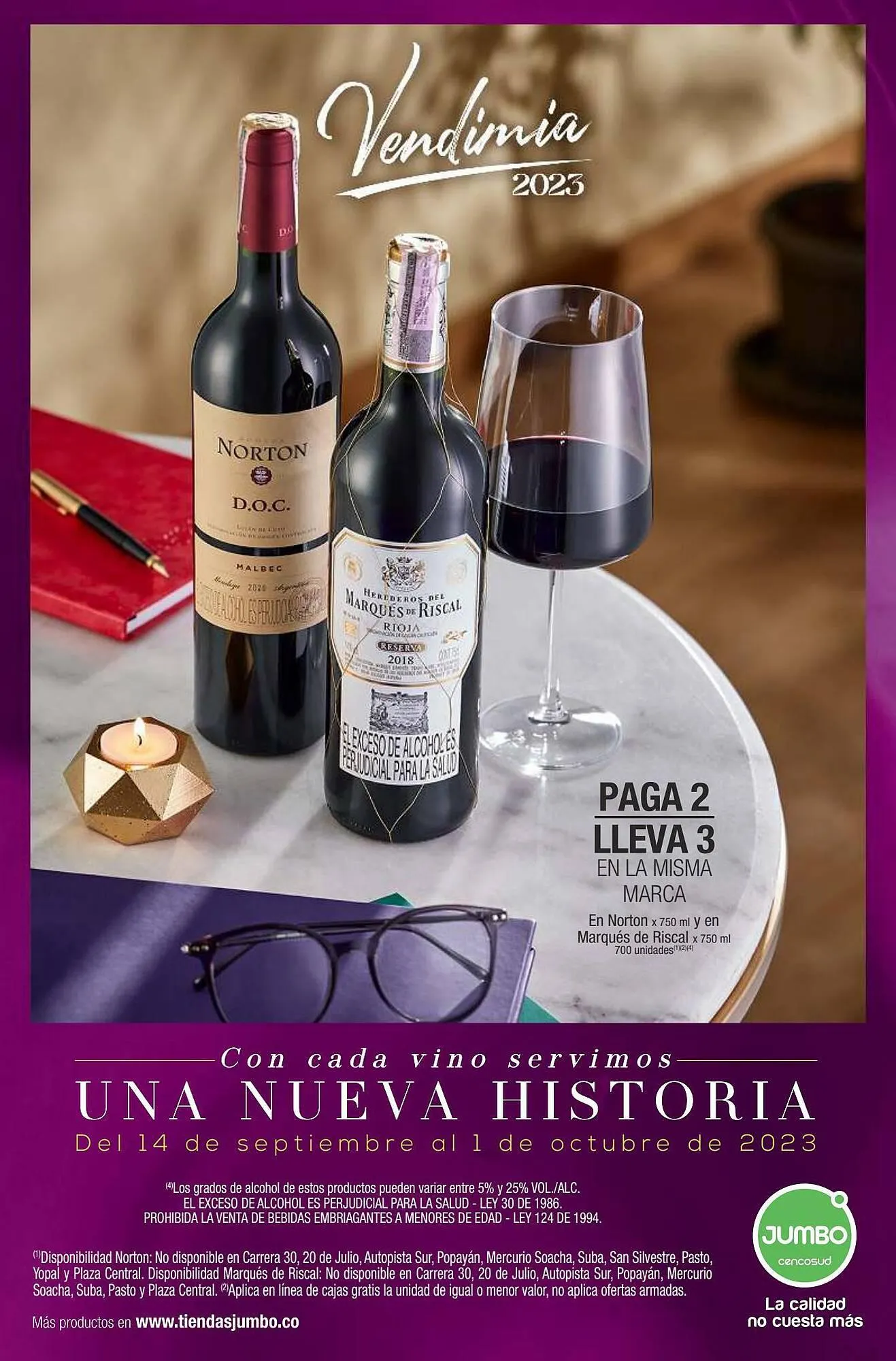 Catalogo de Catálogo Jumbo 14 de septiembre al 1 de octubre 2023 - Pag 1