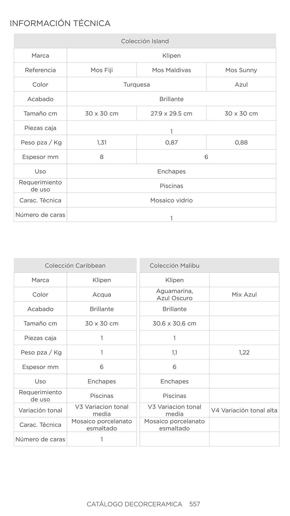 Catalogo de Catálogo Decorceramica 6 de noviembre al 6 de mayo 2025 - Pag 557