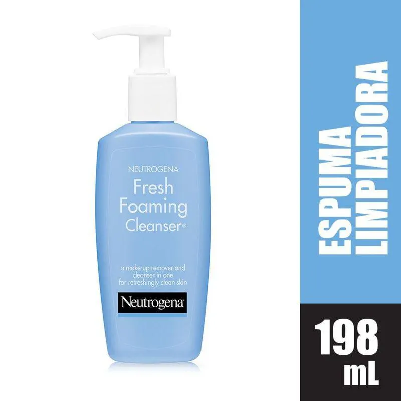 Neutrogena Espuma Limpiadora Fresh Foaming Frasco X 198 Ml