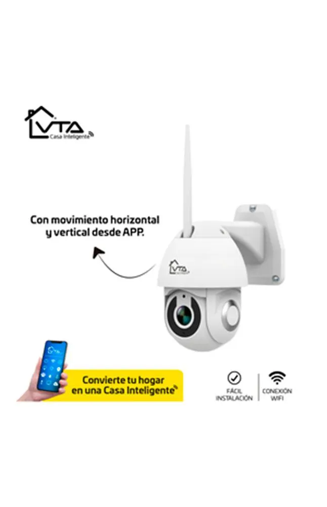 Cámara Wifi HD con Rotación e Inclinación VTA