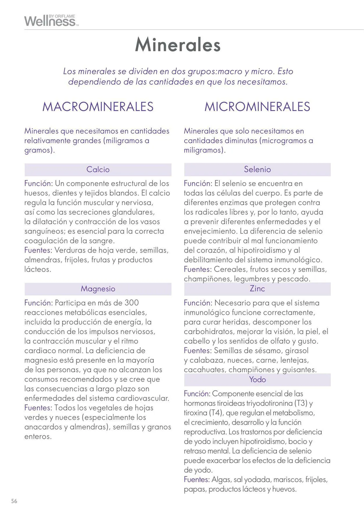 Catalogo de Oriflame 1 de marzo al 31 de diciembre 2023 - Pag 56