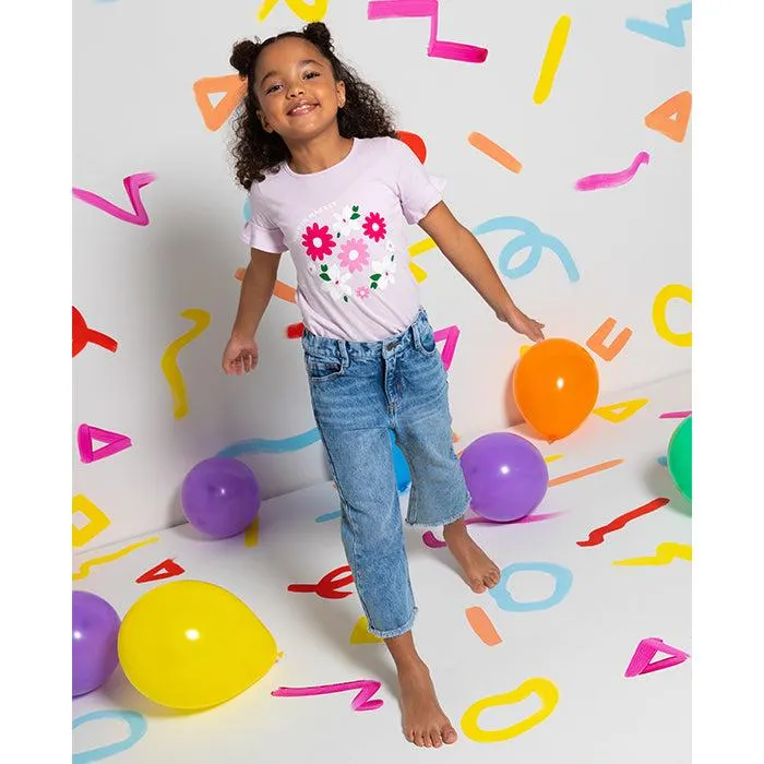 Jean Amelia lavado medio para niña