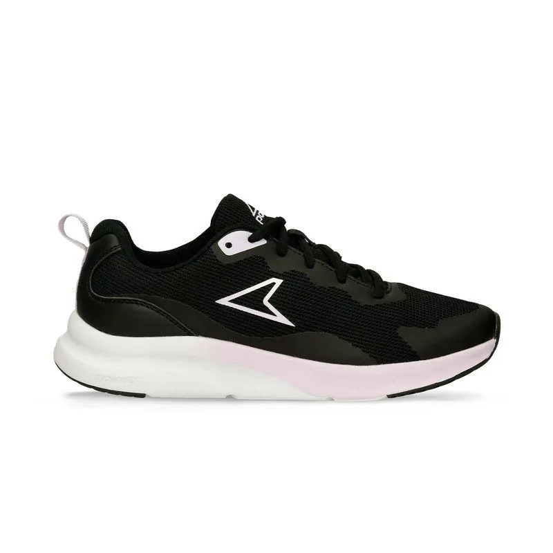 Tenis Deportivos Negro Power Raider Xtra Mujer