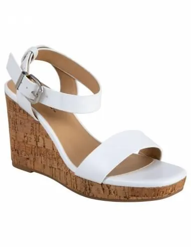 Sandalias Groovy con tacón tipo cuña para mujer