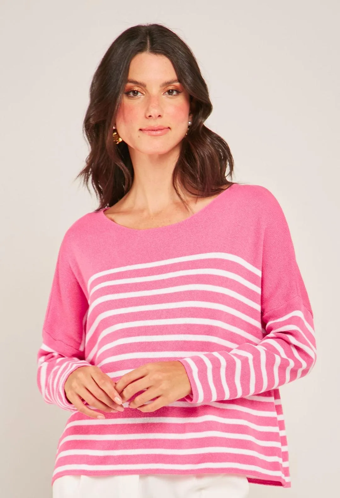 Blusa Tejida Rayas Mujer - SALE