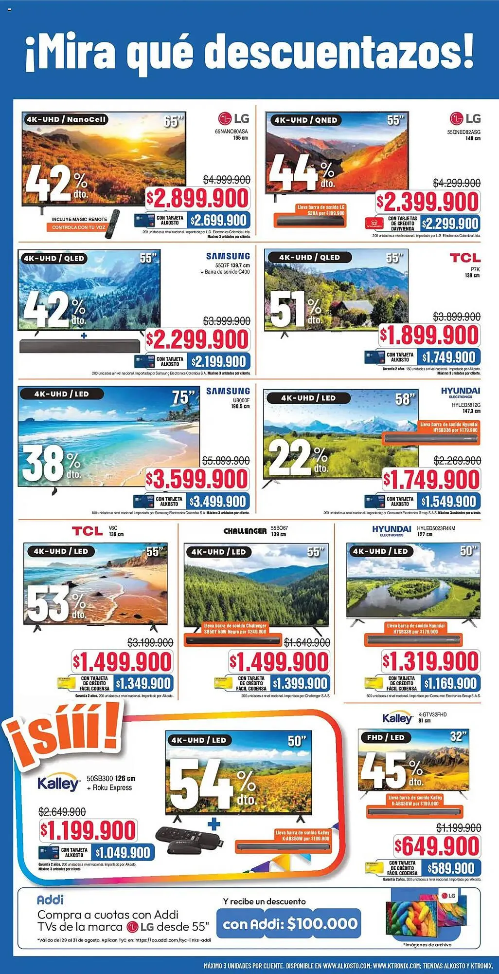 Catalogo de Catálogo Alkosto 30 de agosto al 8 de septiembre 2025 - Pag 2