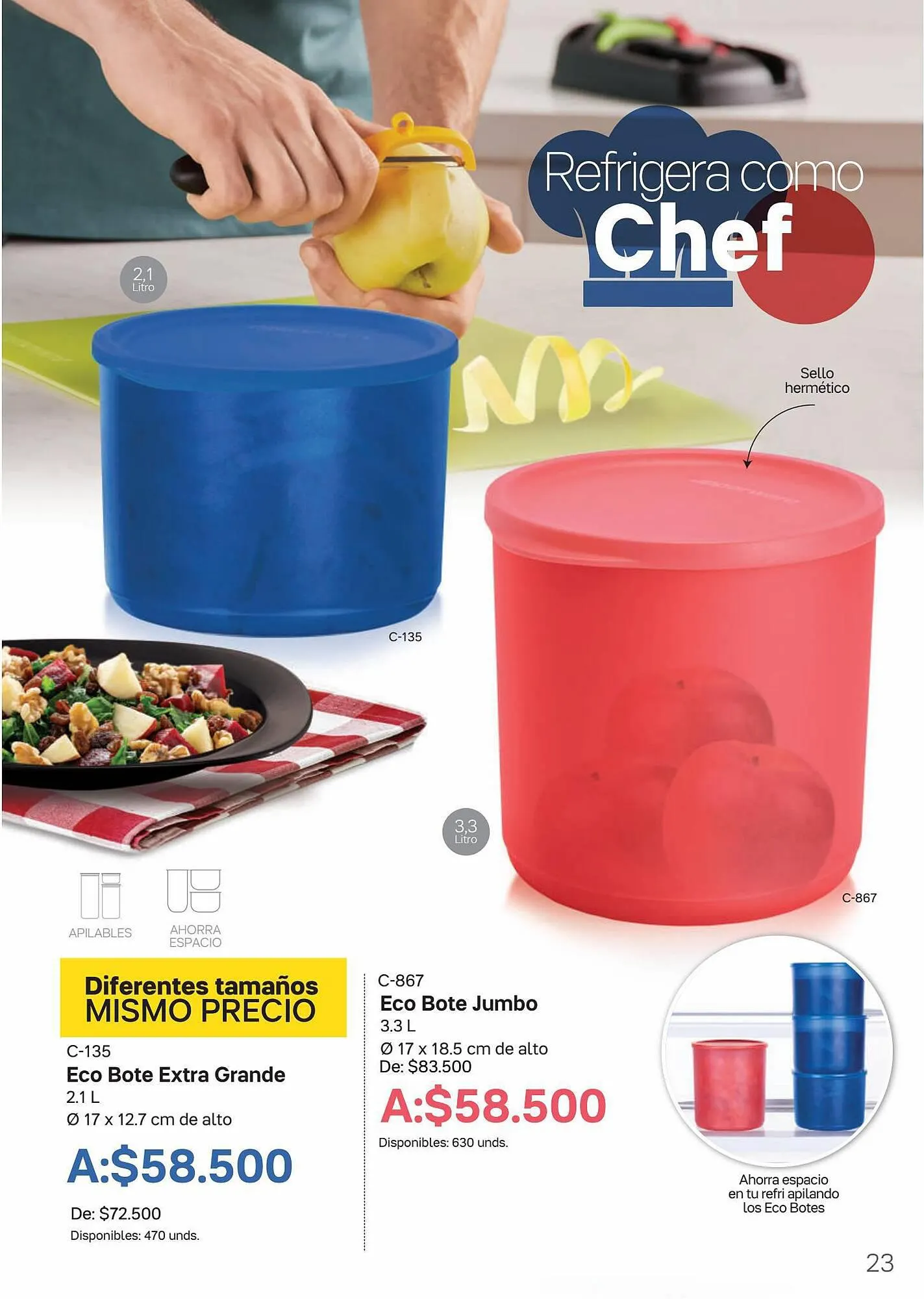 Catalogo de Catálogo Tupperware 8 de septiembre al 5 de octubre 2023 - Pag 23