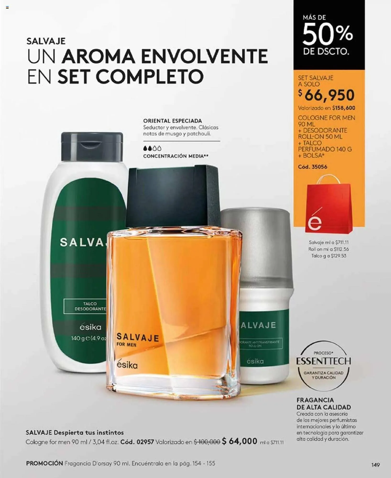 Catalogo de Catálogo Ésika 1 de enero al 31 de enero 2024 - Pag 149