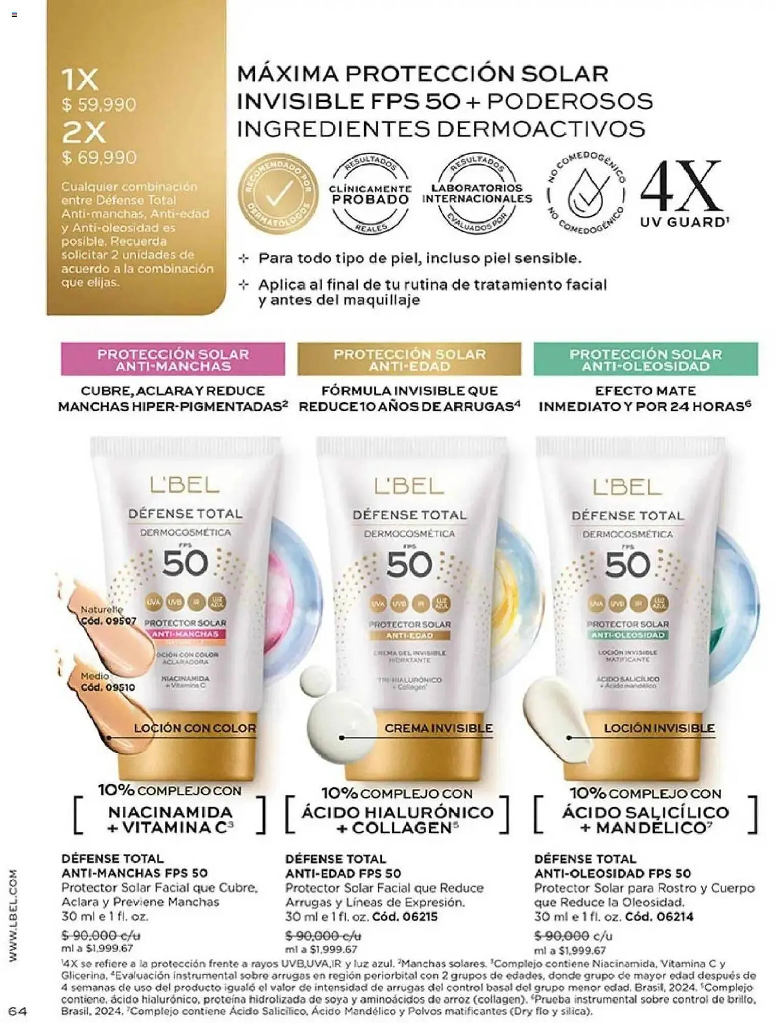 Catalogo de Catálogo L'bel 14 de octubre al 1 de diciembre 2025 - Pag 64