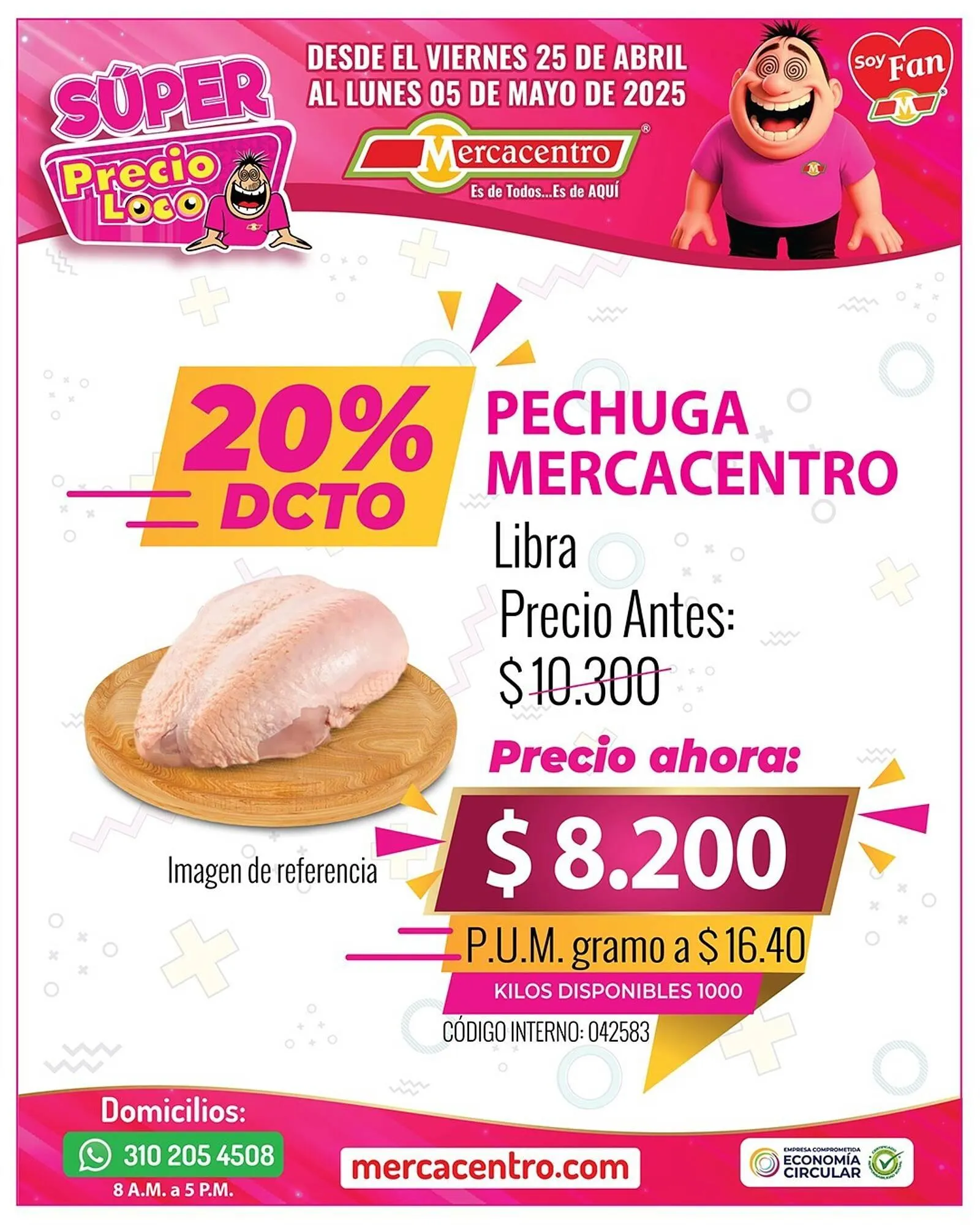 Catalogo de Catálogo MercaCentro 29 de abril al 5 de mayo 2025 - Pag 2