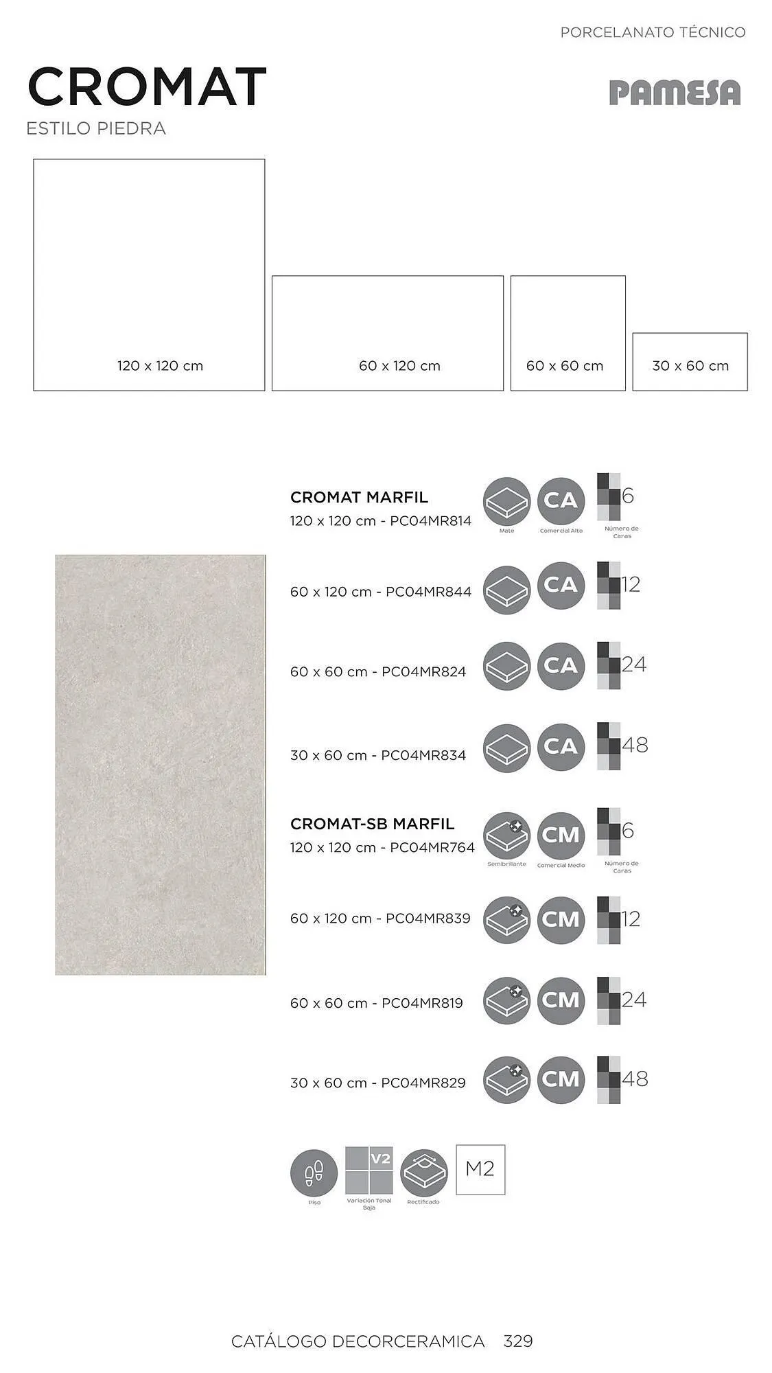 Catalogo de Catálogo Decorceramica 6 de noviembre al 6 de mayo 2025 - Pag 329