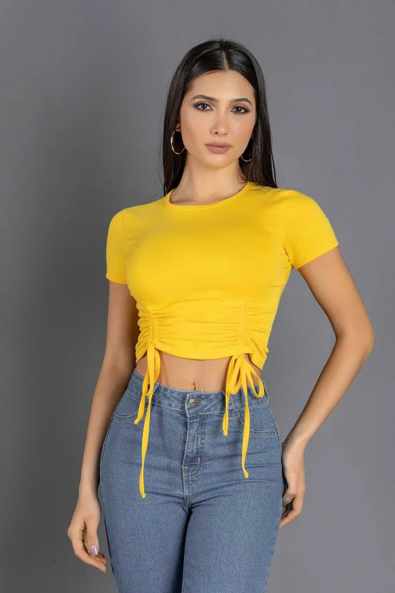 CAMISETA MANGA CORTA Amarillo