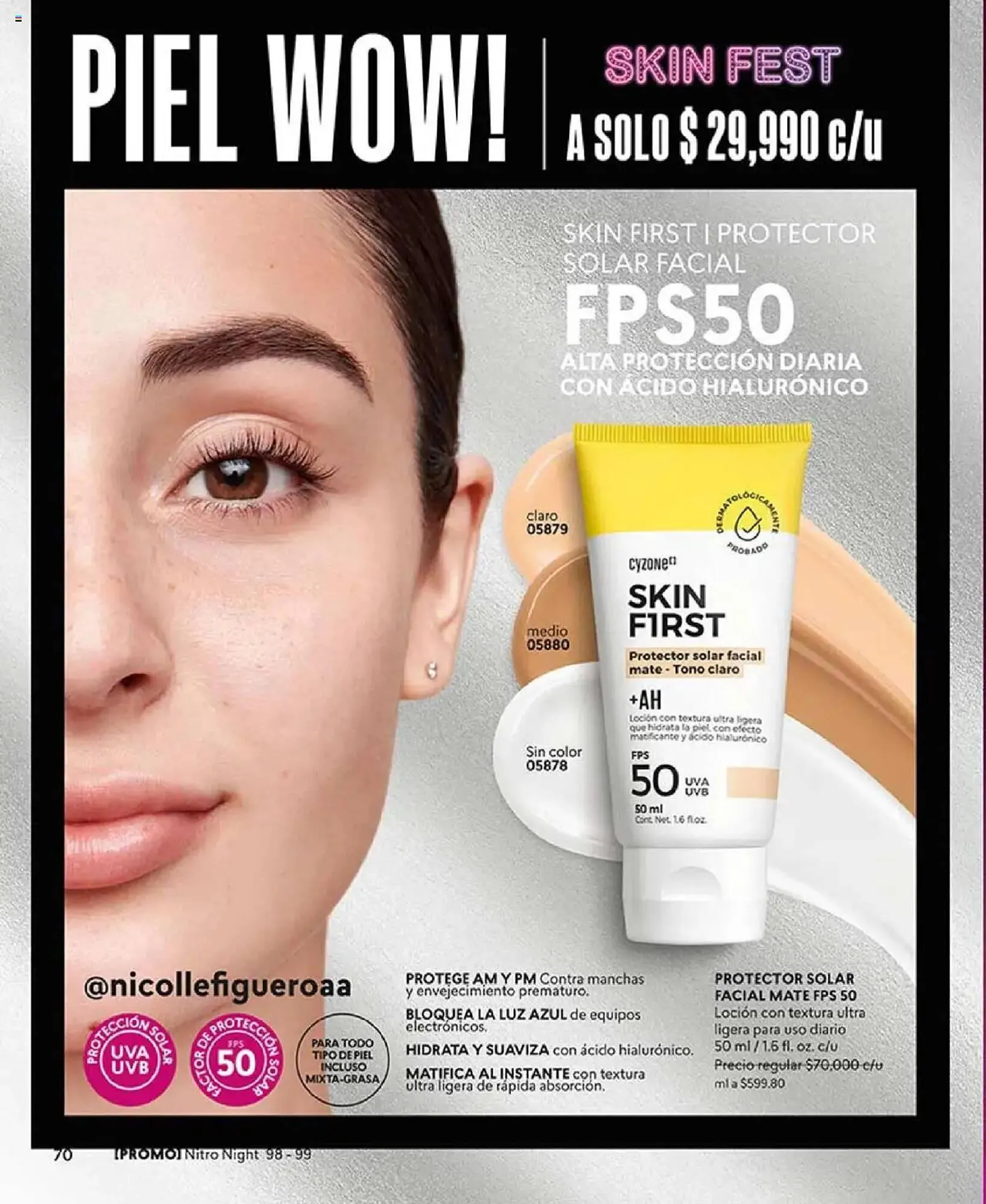 Catalogo de Catálogo Cyzone 29 de julio al 16 de septiembre 2025 - Pag 70