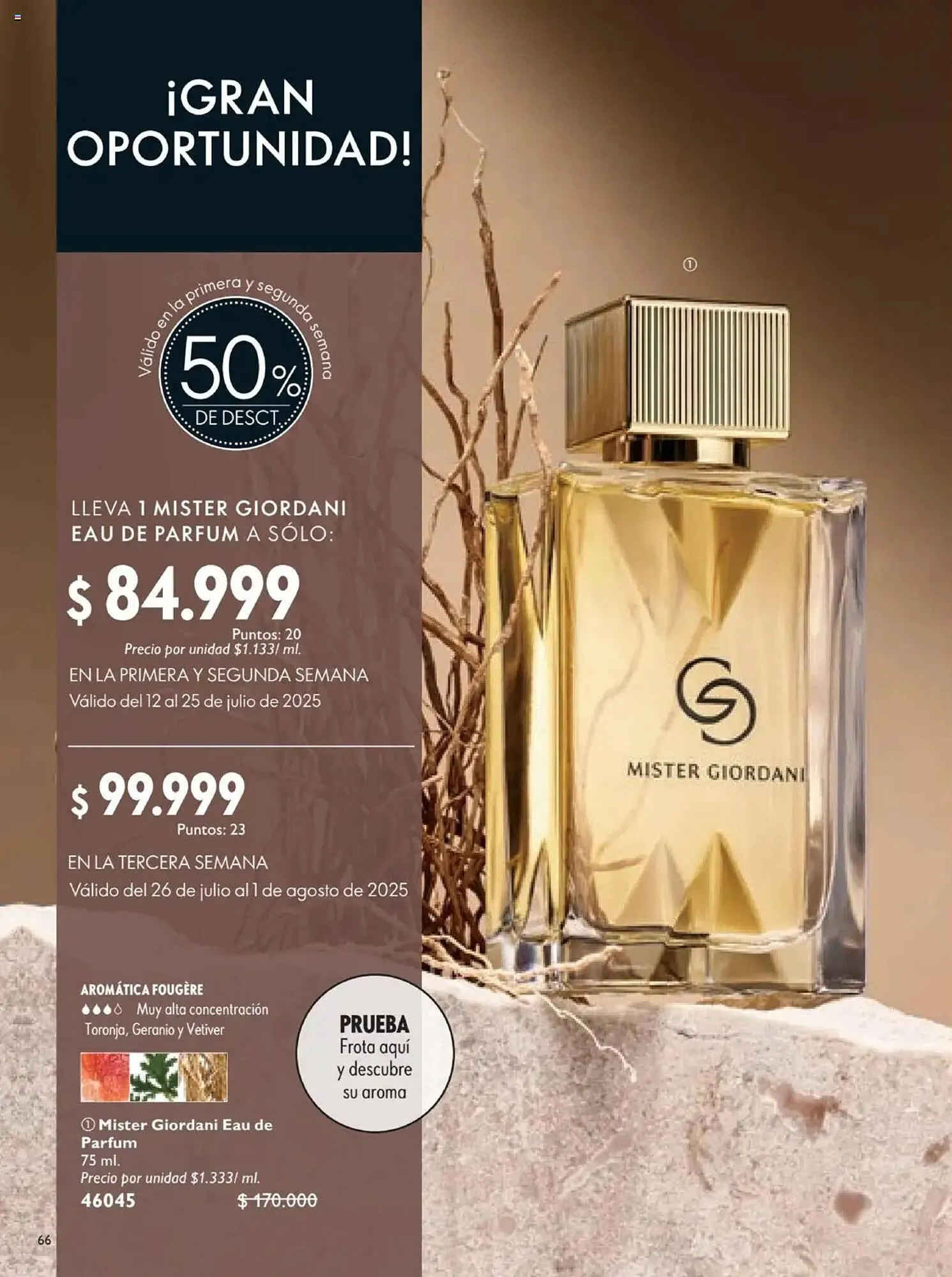 Catalogo de Catálogo Oriflame 12 de julio al 2 de agosto 2025 - Pag 66