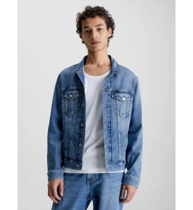 Chaqueta Jeans Azul Calvin Klein Hombre
