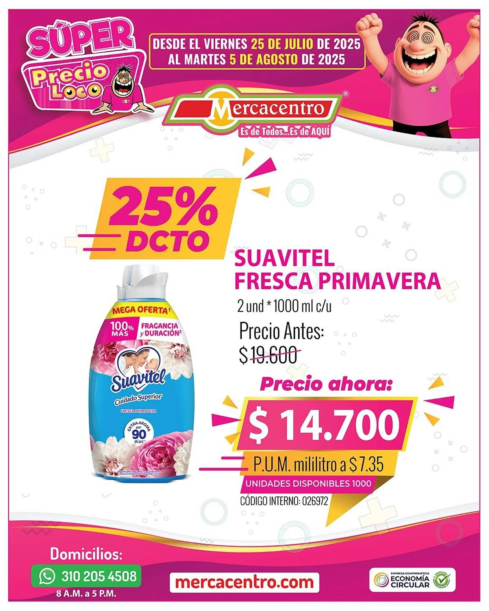 Catalogo de Catálogo MercaCentro 28 de julio al 5 de agosto 2025 - Pag 2