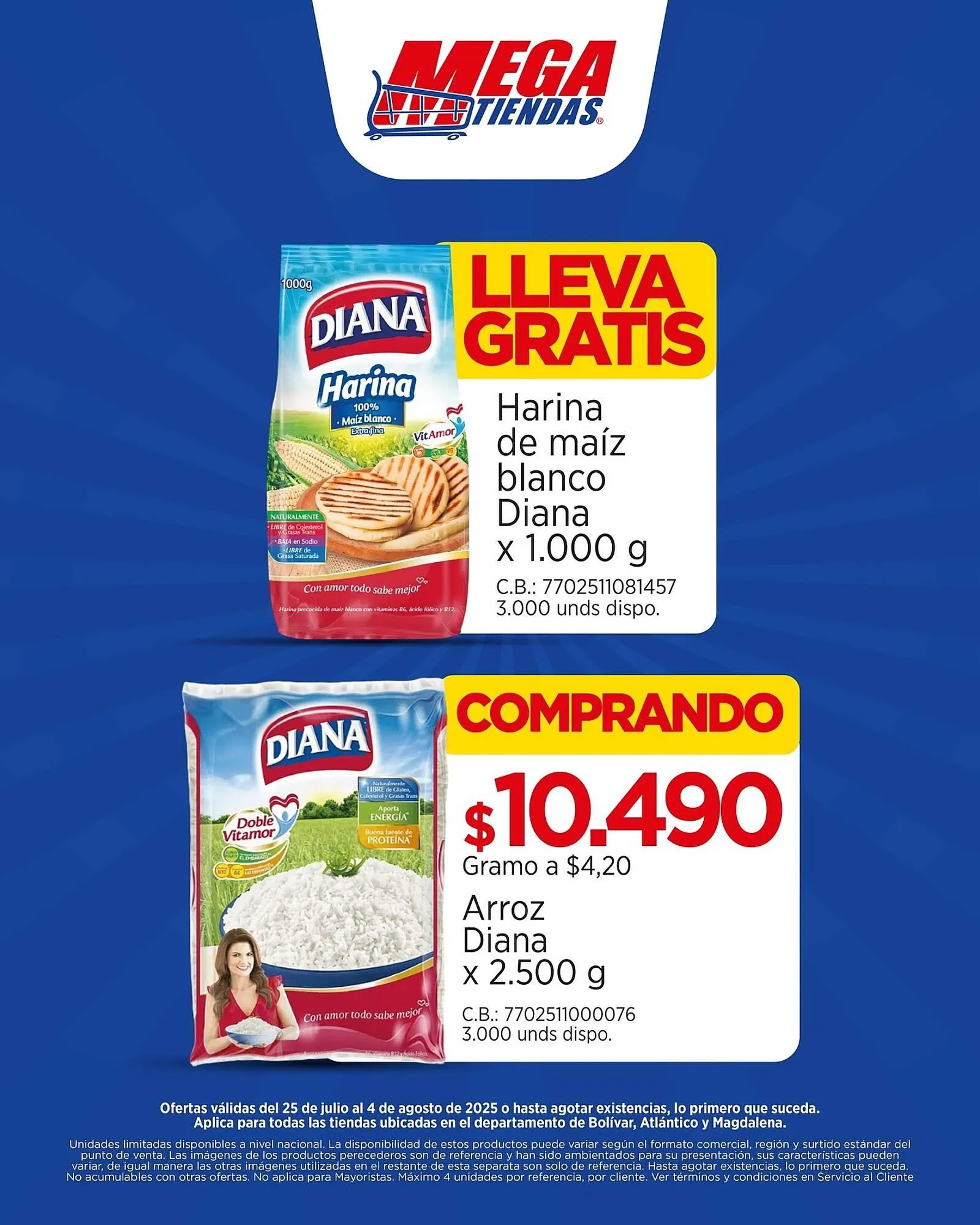 Catalogo de Catálogo MegaTiendas 25 de julio al 4 de agosto 2025 - Pag 4