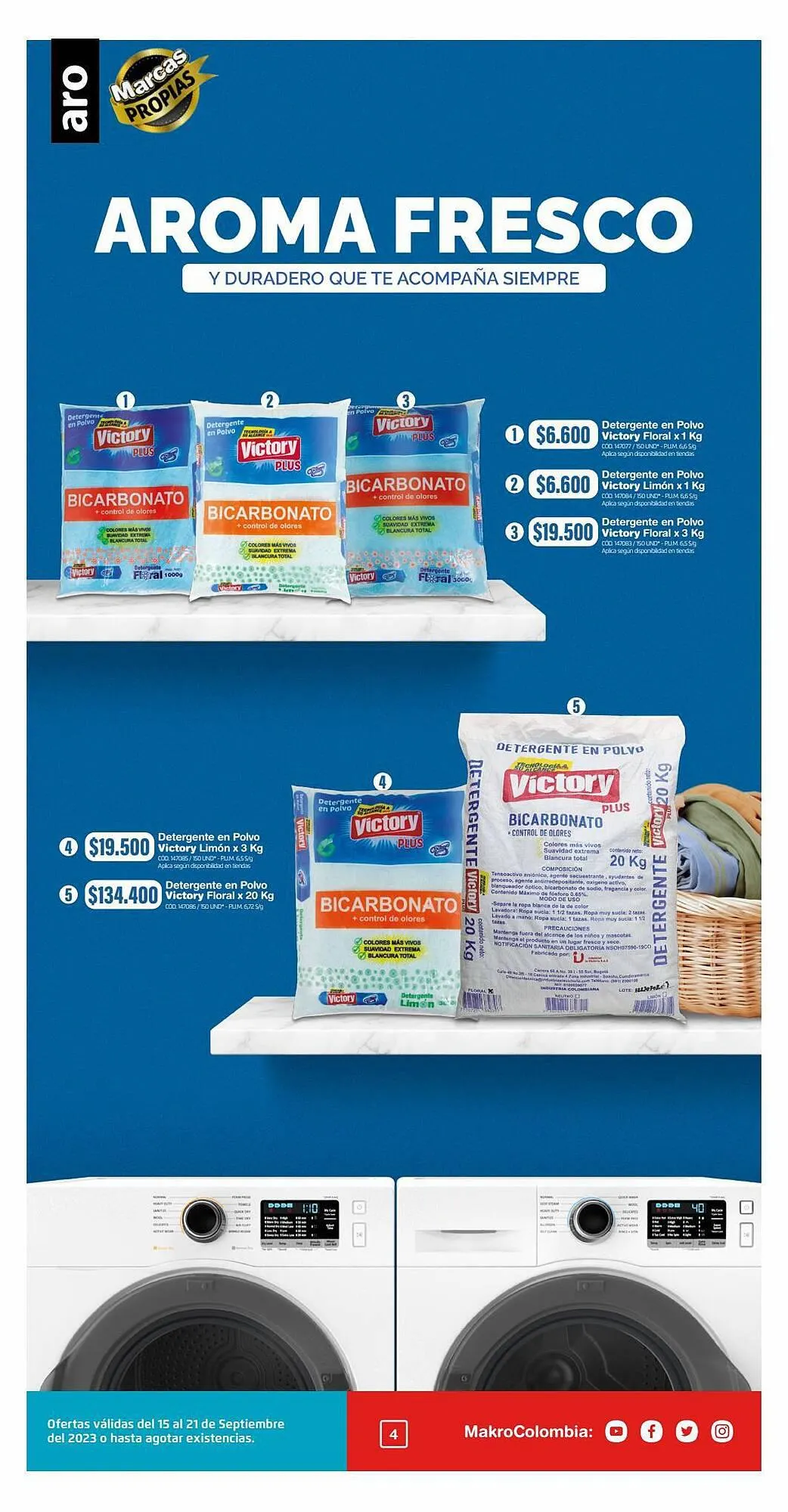 Catalogo de Catálogo Makro 15 de septiembre al 21 de septiembre 2023 - Pag 4