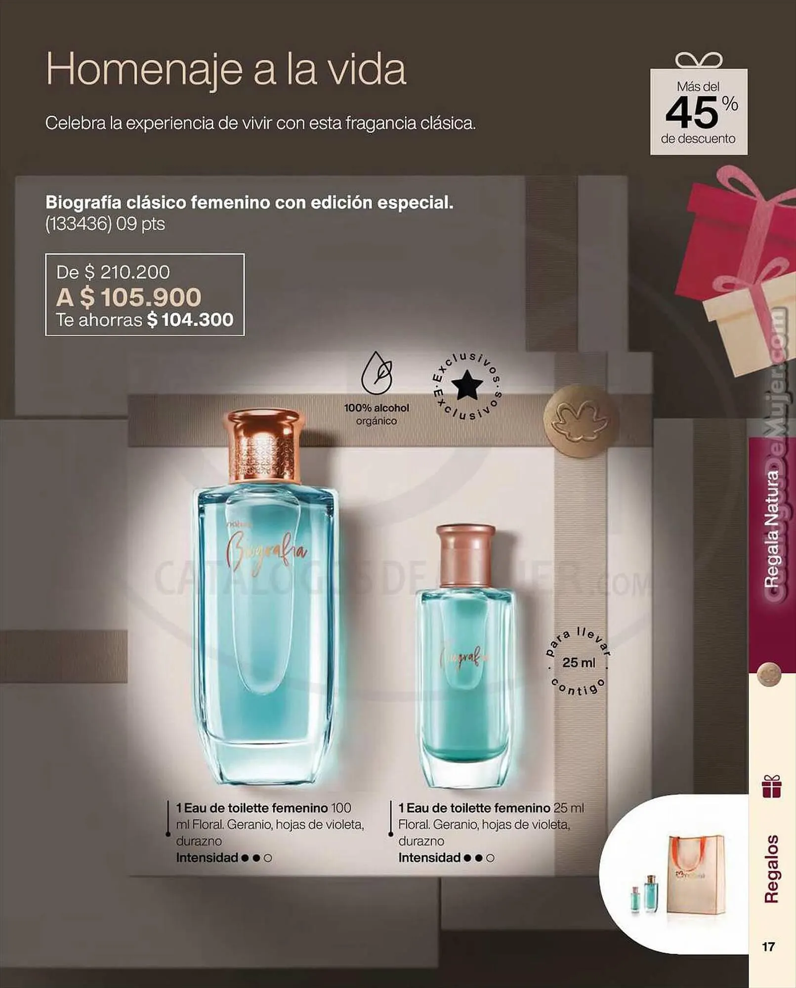 Catalogo de Catálogo Natura 31 de agosto al 2 de septiembre 2023 - Pag 17