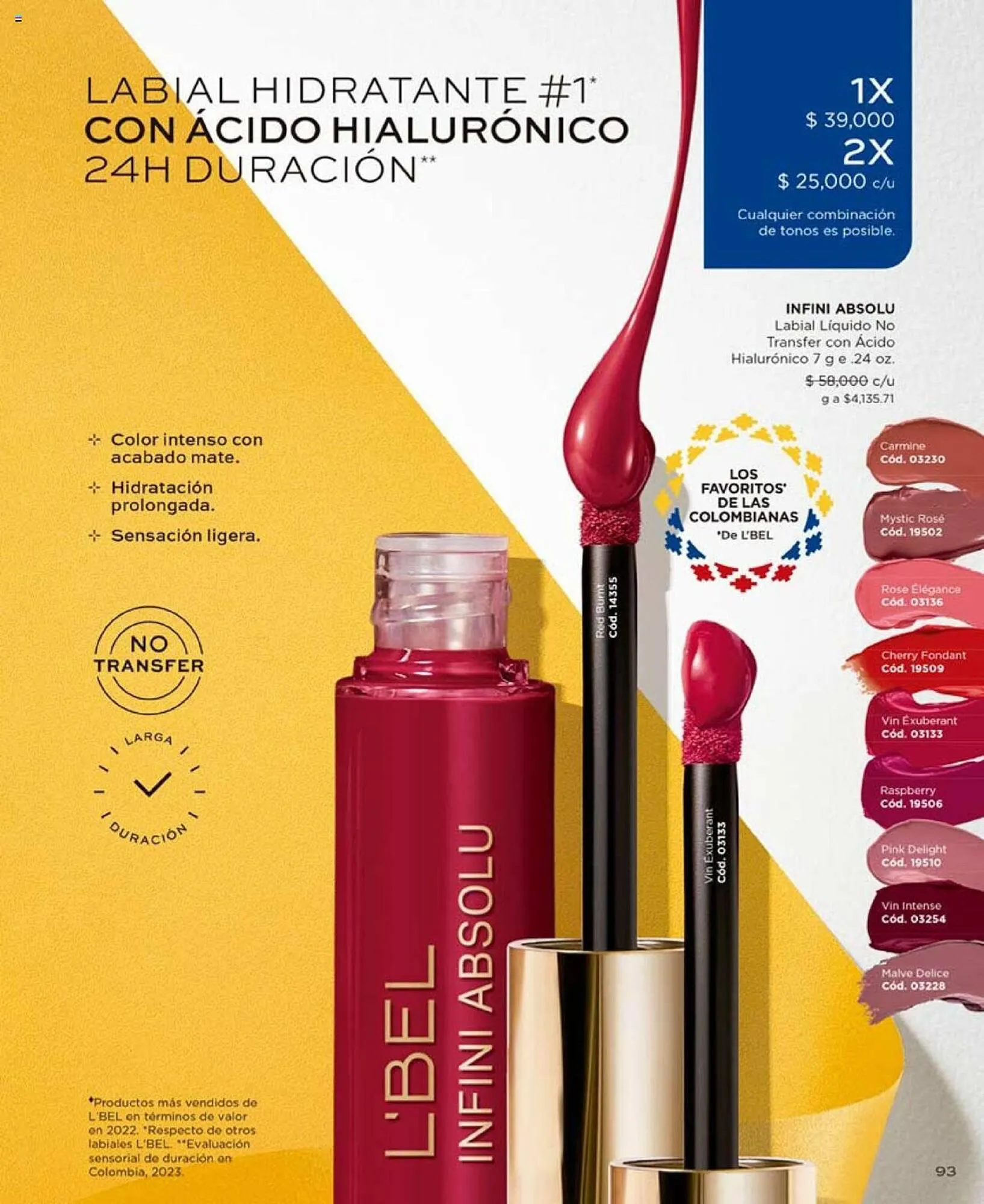 Catalogo de Catálogo L'bel 21 de agosto al 10 de septiembre 2023 - Pag 93