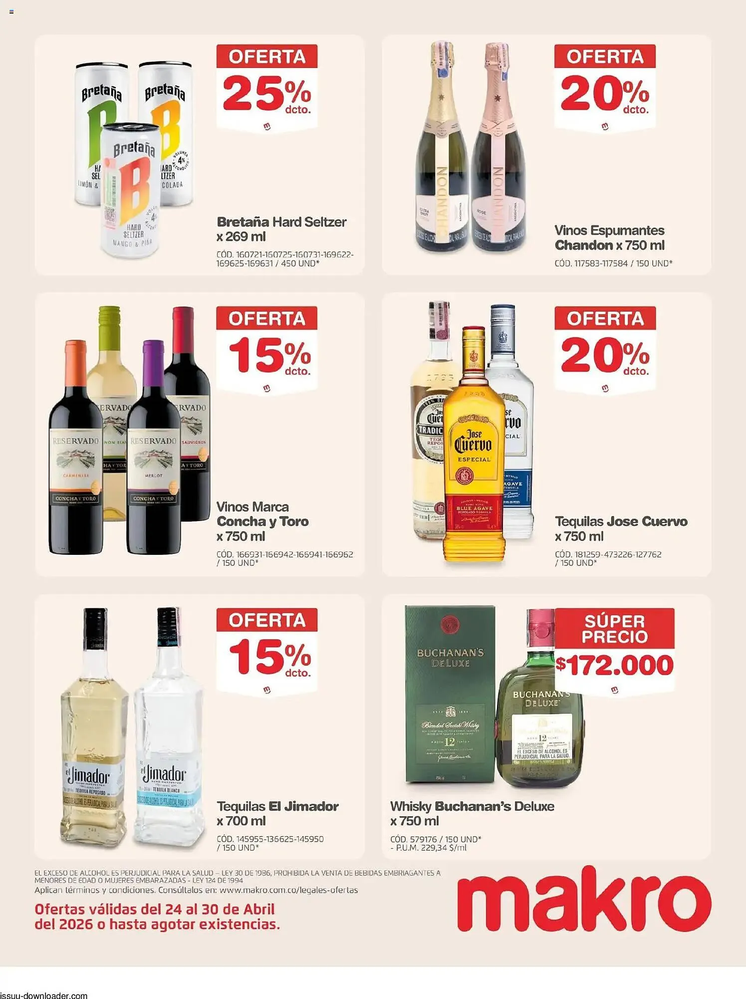 Catalogo de Catálogo Makro 24 de abril al 30 de abril 2026 - Pag 22