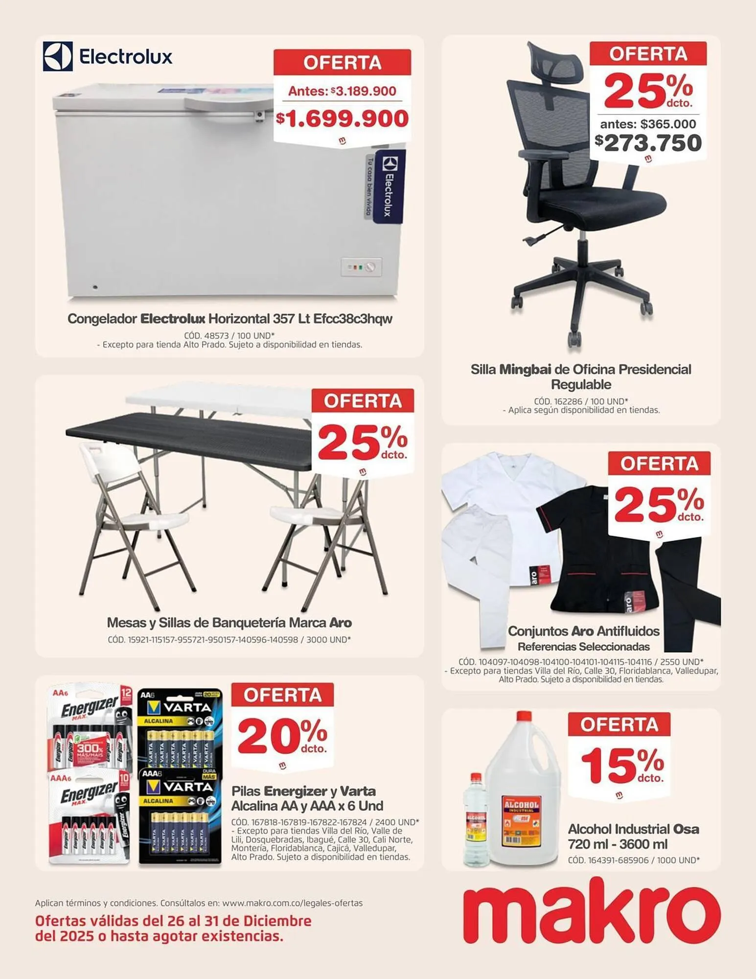 Catalogo de Catálogo Makro 26 de diciembre al 31 de diciembre 2025 - Pag 30