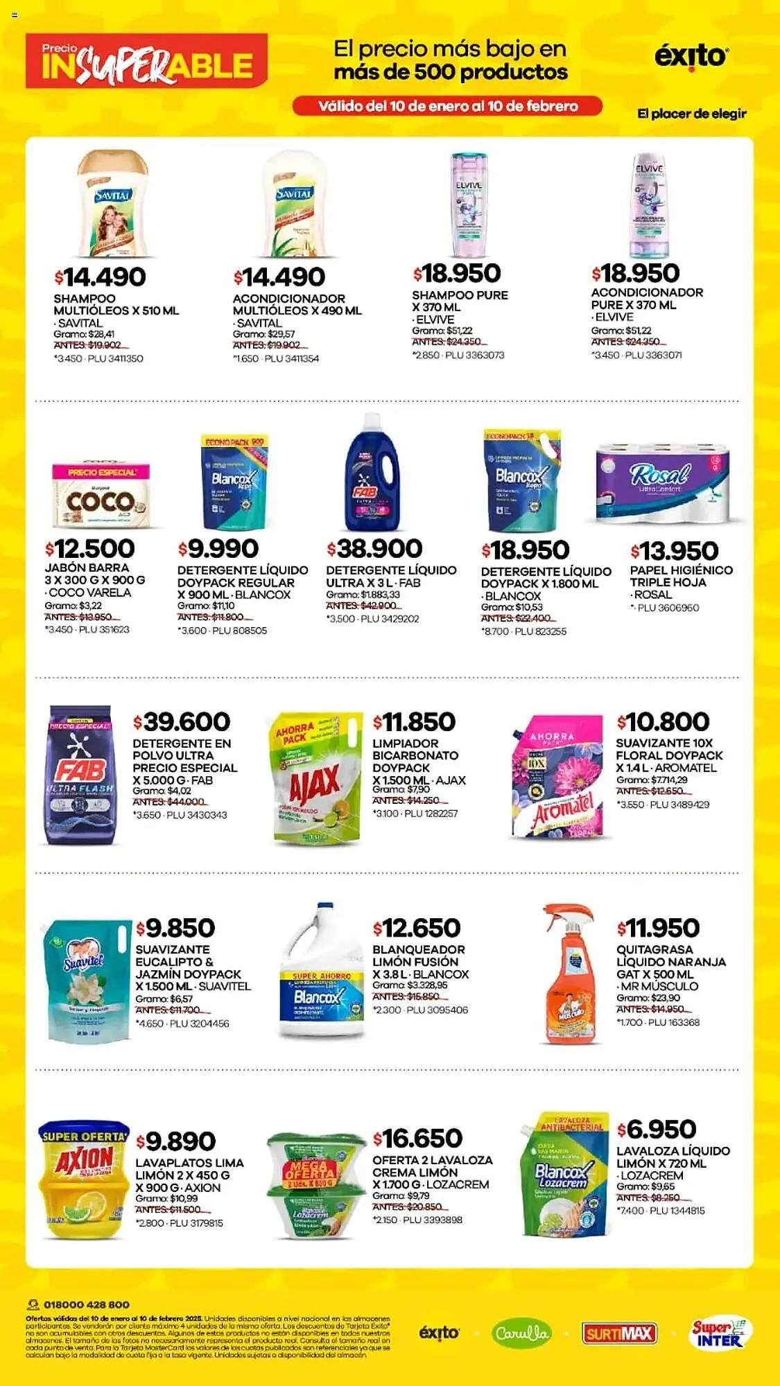 Catalogo de Catálogo Carulla 10 de enero al 10 de febrero 2025 - Pag 4