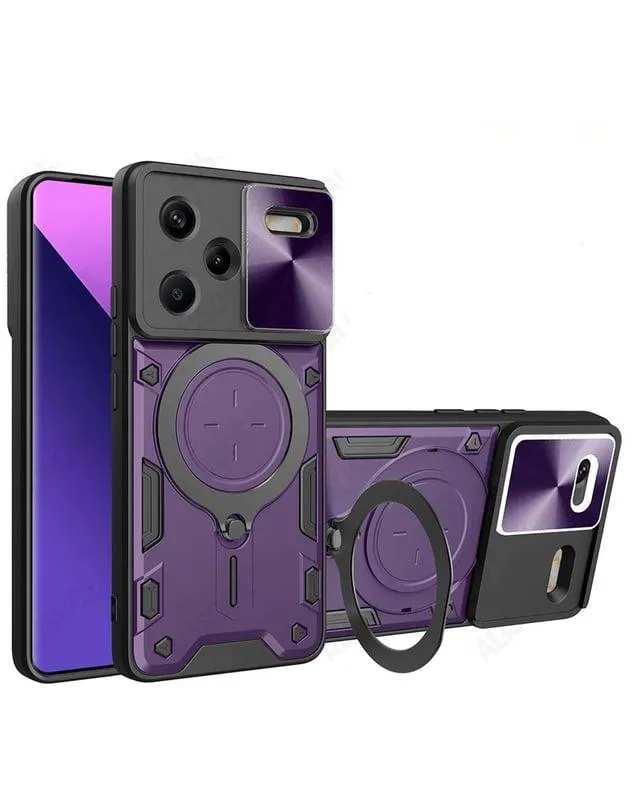 Estuche Proteccion Camara Con Soporte Para XiaomiRedmi Note 13 ProPlus