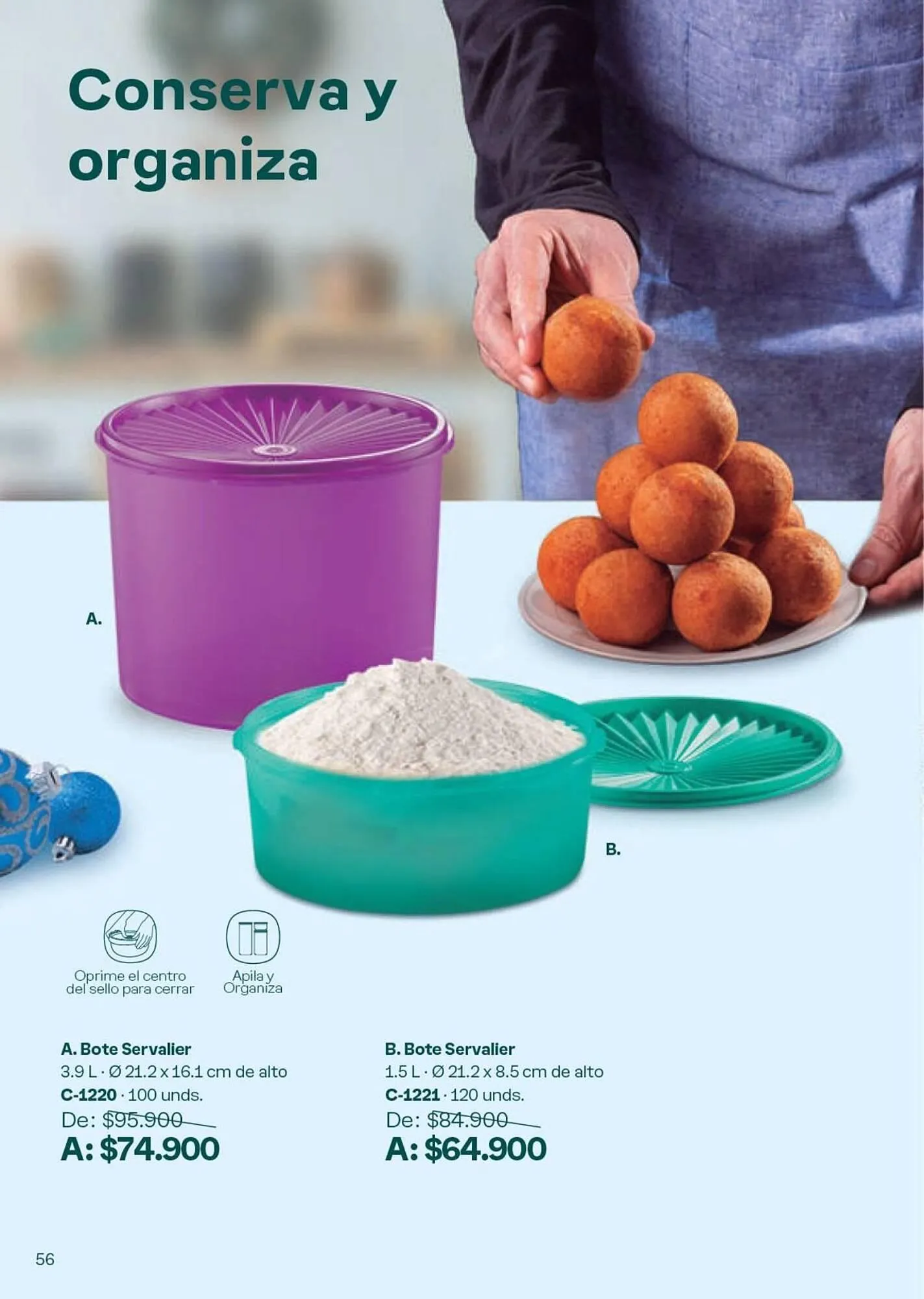 Catalogo de Catálogo Tupperware 19 de noviembre al 31 de diciembre 2024 - Pag 56