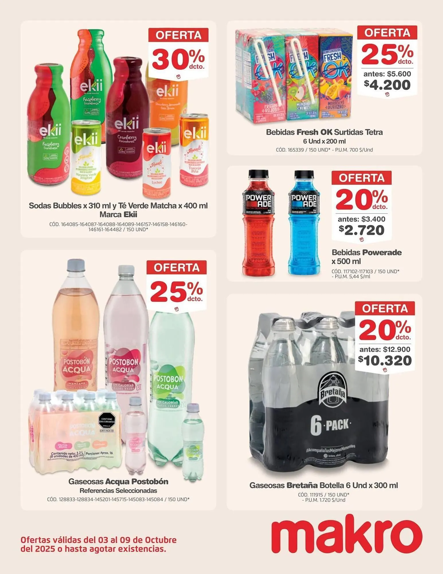 Catalogo de Catálogo Makro 16 de octubre al 30 de octubre 2025 - Pag 9