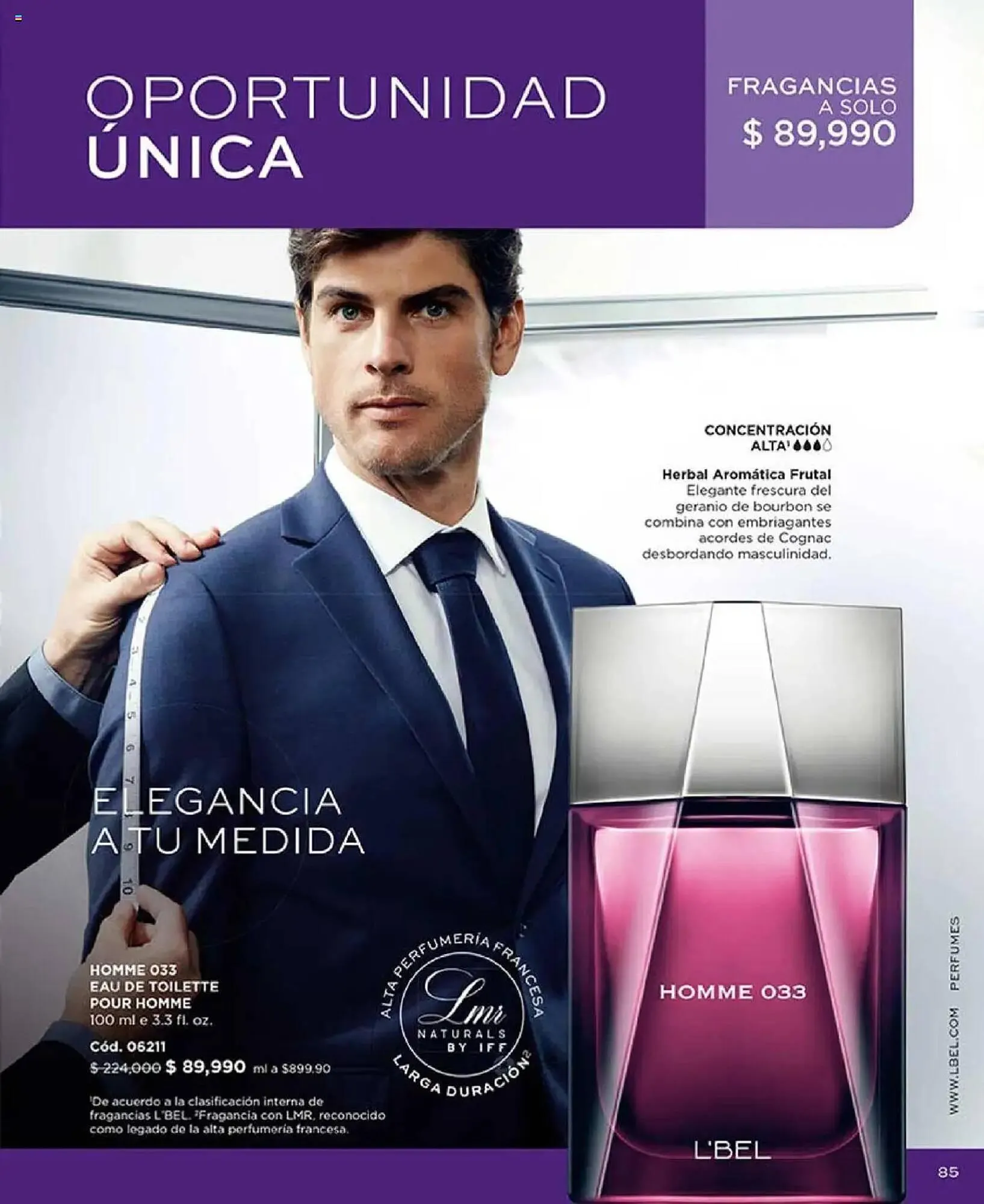 Catalogo de Catálogo L'bel 1 de abril al 8 de junio 2025 - Pag 185